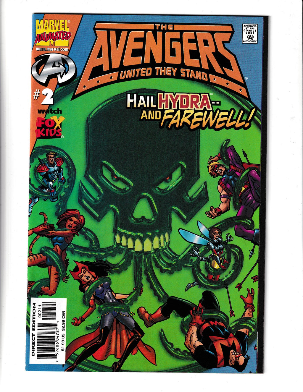 Avengers: United They Stand #2 (1999) Hail Hydra and Farewell Marvel Comics