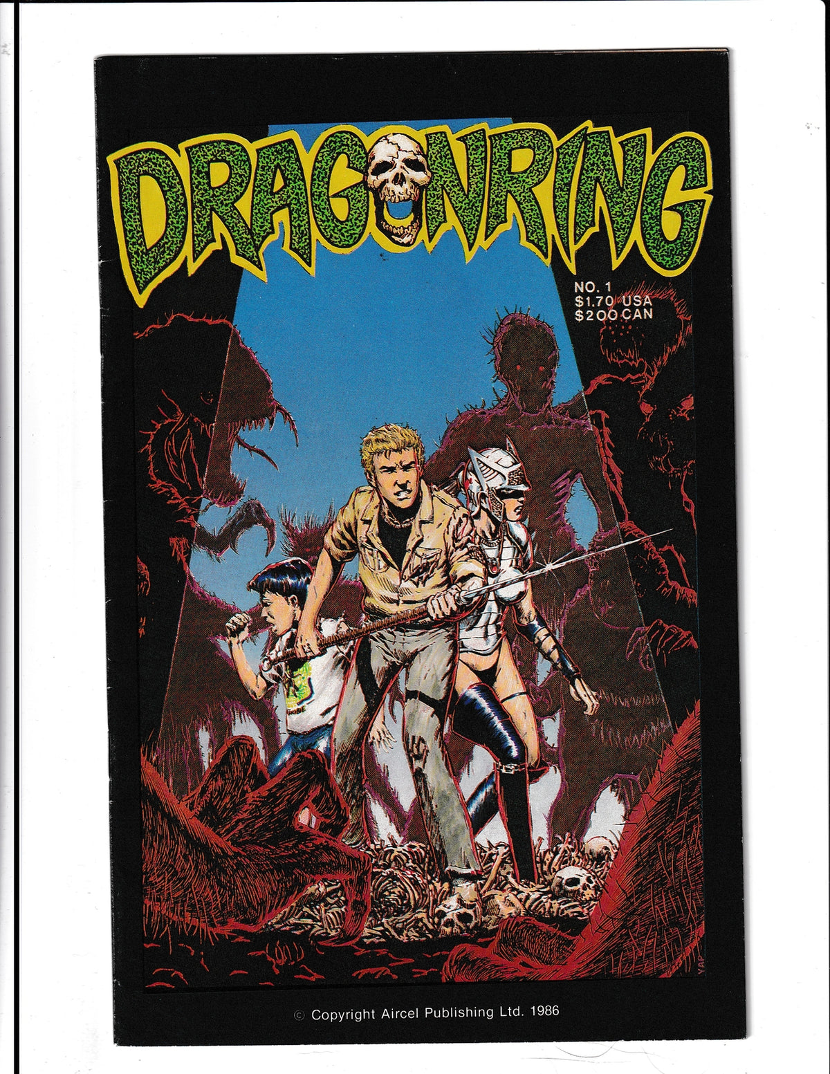 DragonRing #1 (1986) Aircel Comics SKU:357