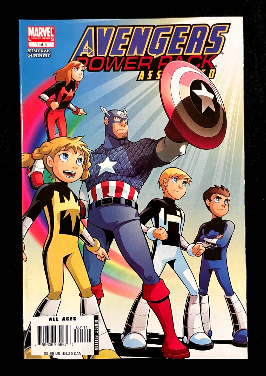 Avengers/Power Pack Assembled - Complete Set of 4 #1-4 (2006) Marvel Comics