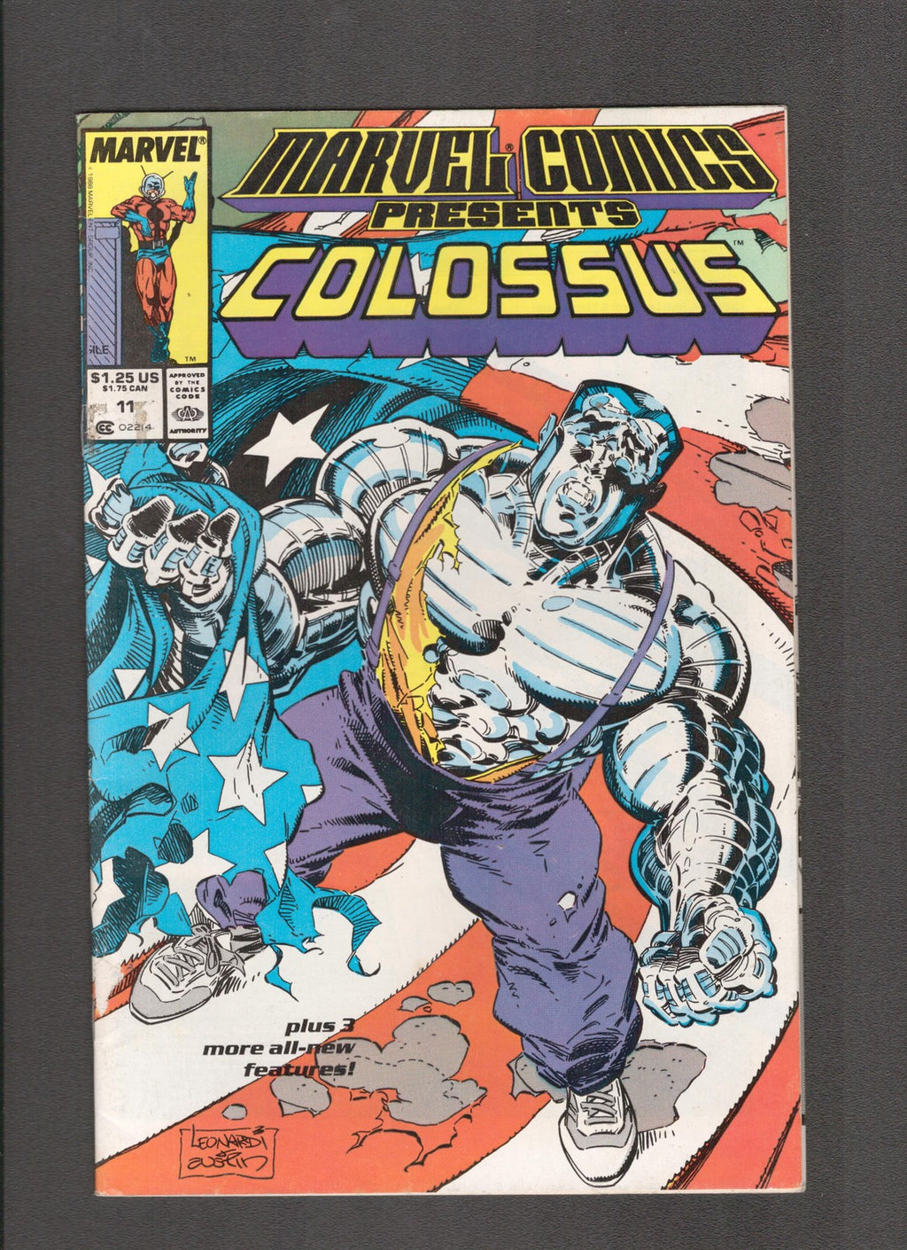 Marvel Comics Presents #11 (1989) Collosus Marvel Comics