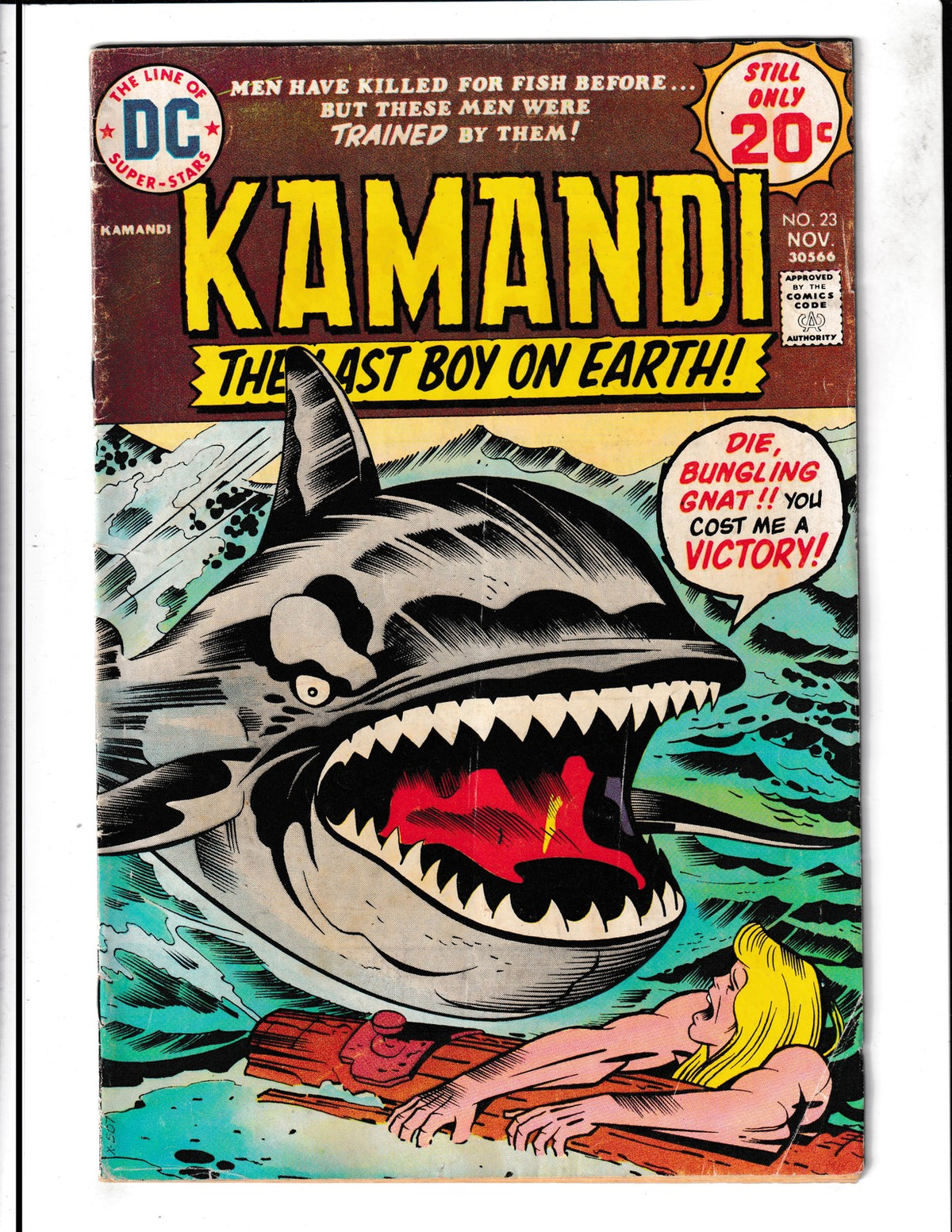Kamandi, The Last Boy On Earth #23 (1974) DC Comics