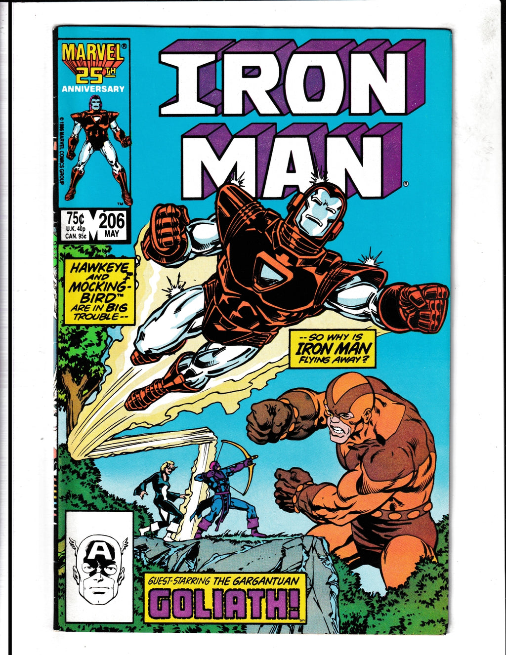 Iron Man #206 (1986) Marvel Comics