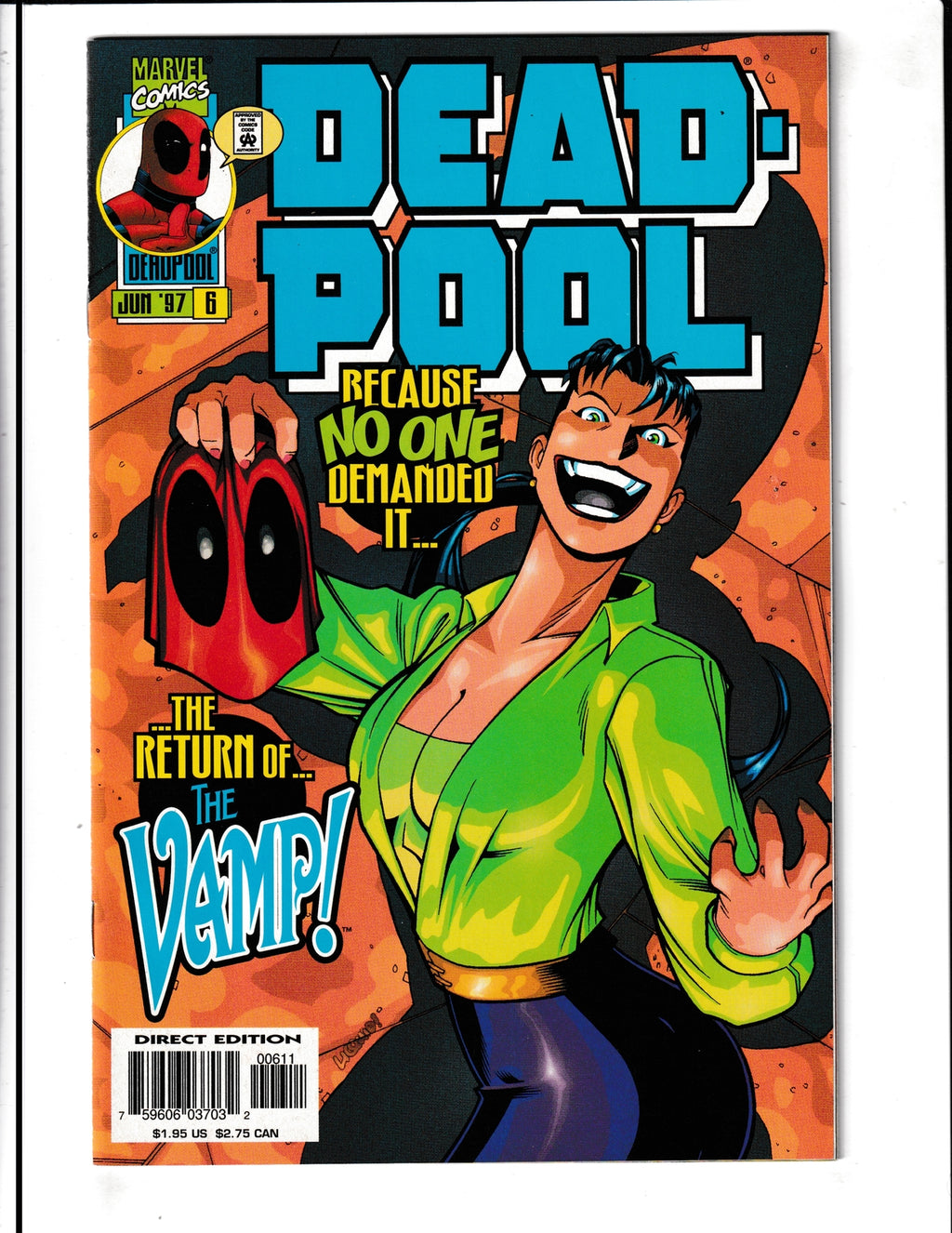 Deadpool #6 (1997) Marvel Comics