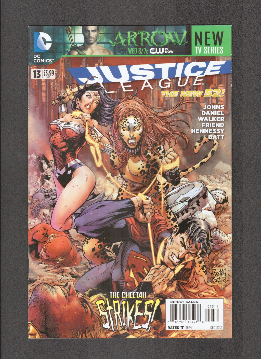Justice League #13 (2012) Tony Dnaiel Cover DC Comics
