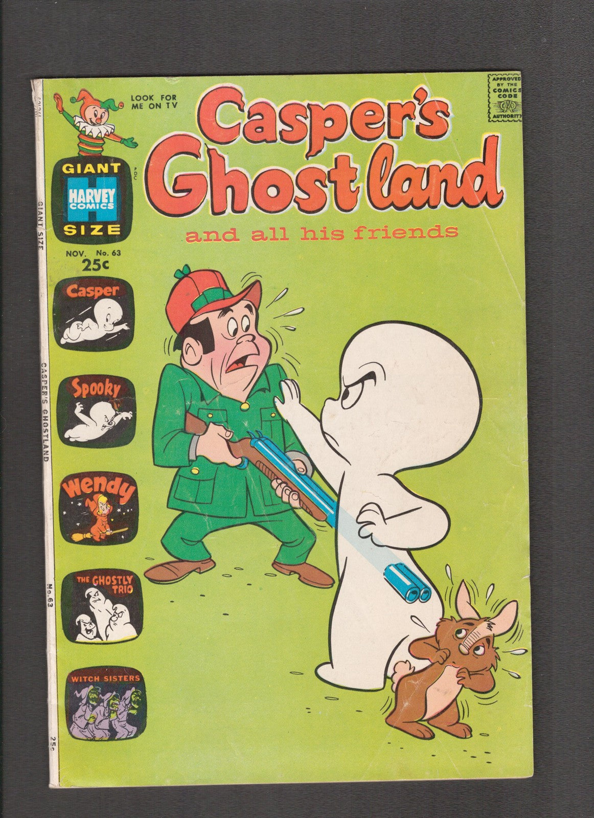 Casper's Ghostland #63 (1971) Harvey Comics