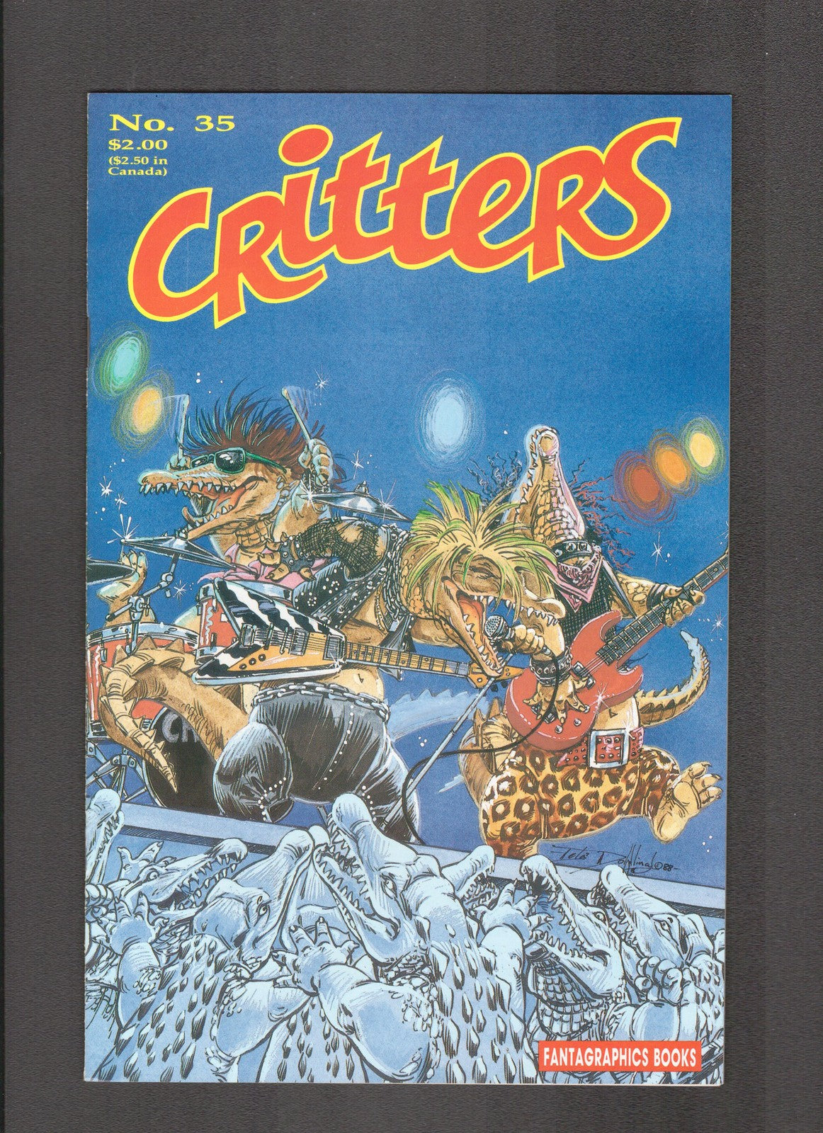 Critters #35 (1989) Fantagraphics Comics