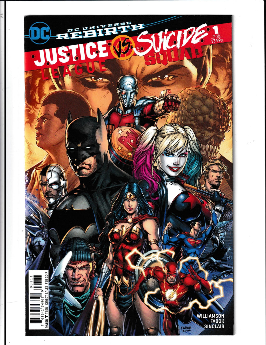 Justice League vs. Suicide Squad #1 (2017) DC Comics