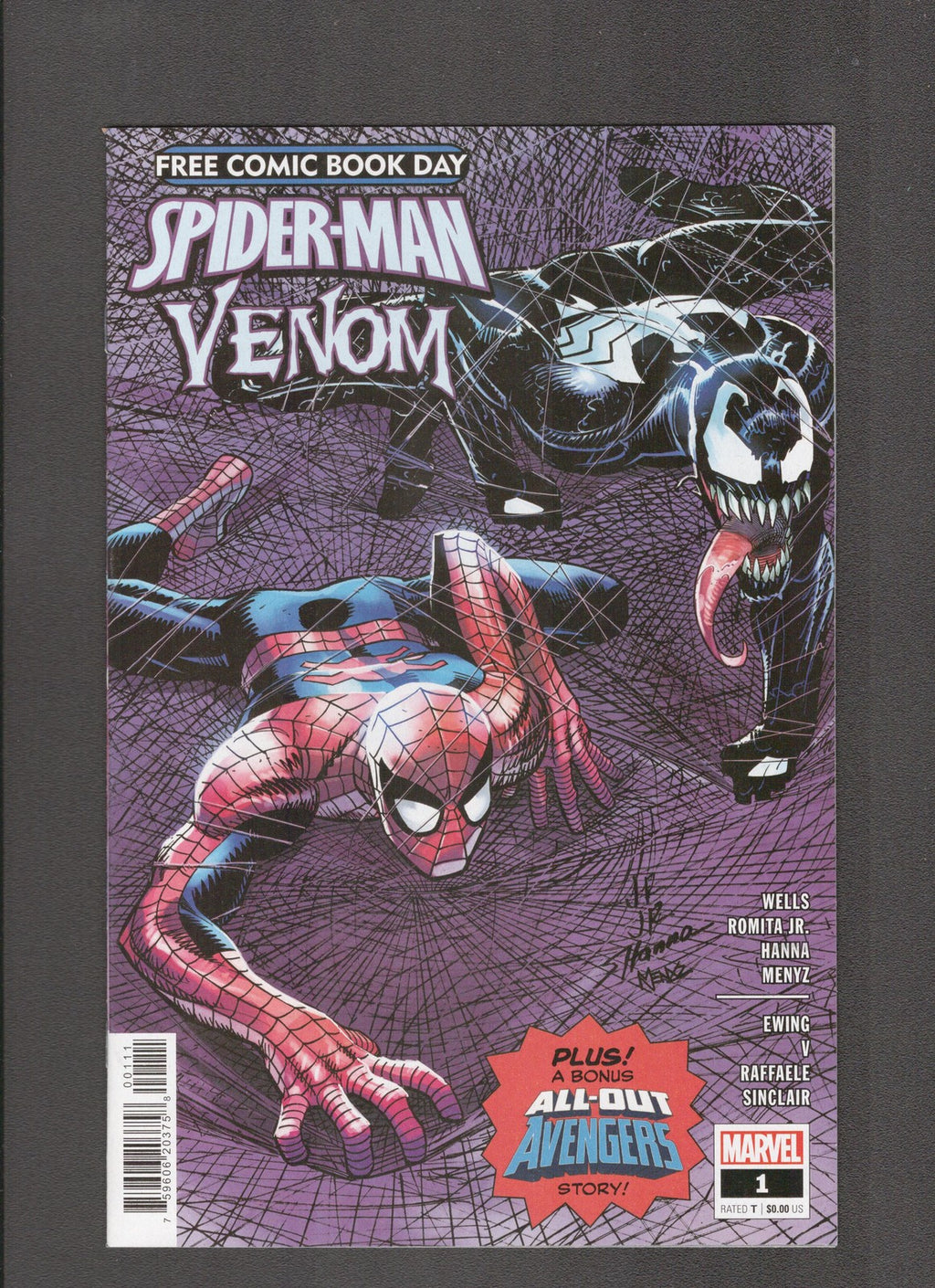 Spider-Man/Venom: FCBD #1 (2022) John Romita Marvel Comics