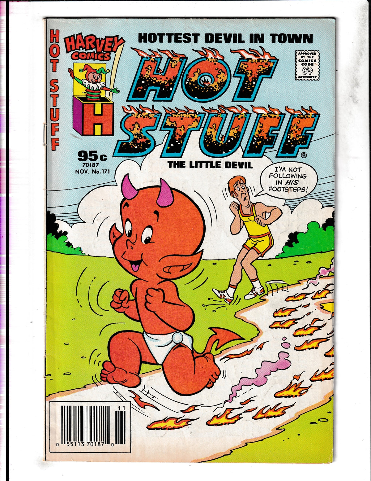 Hot Stuff: The Little Devil #171 (1987) Harvey Comics