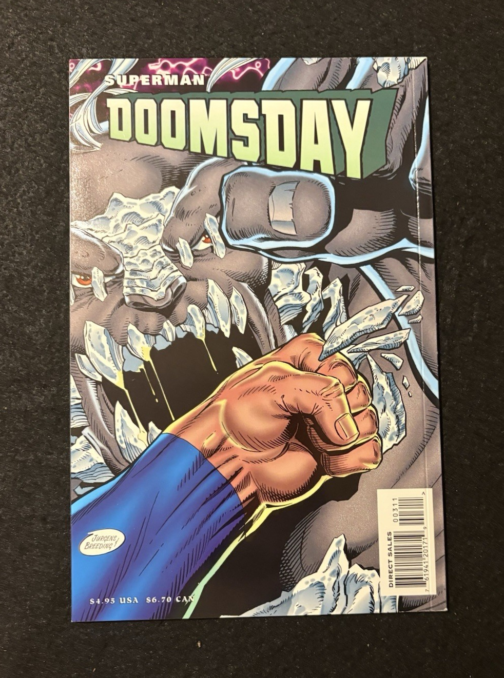 Superman Doomsday: Hunter/Prey #1-3 (1994) Complete Mini-Series DC Comics Lot