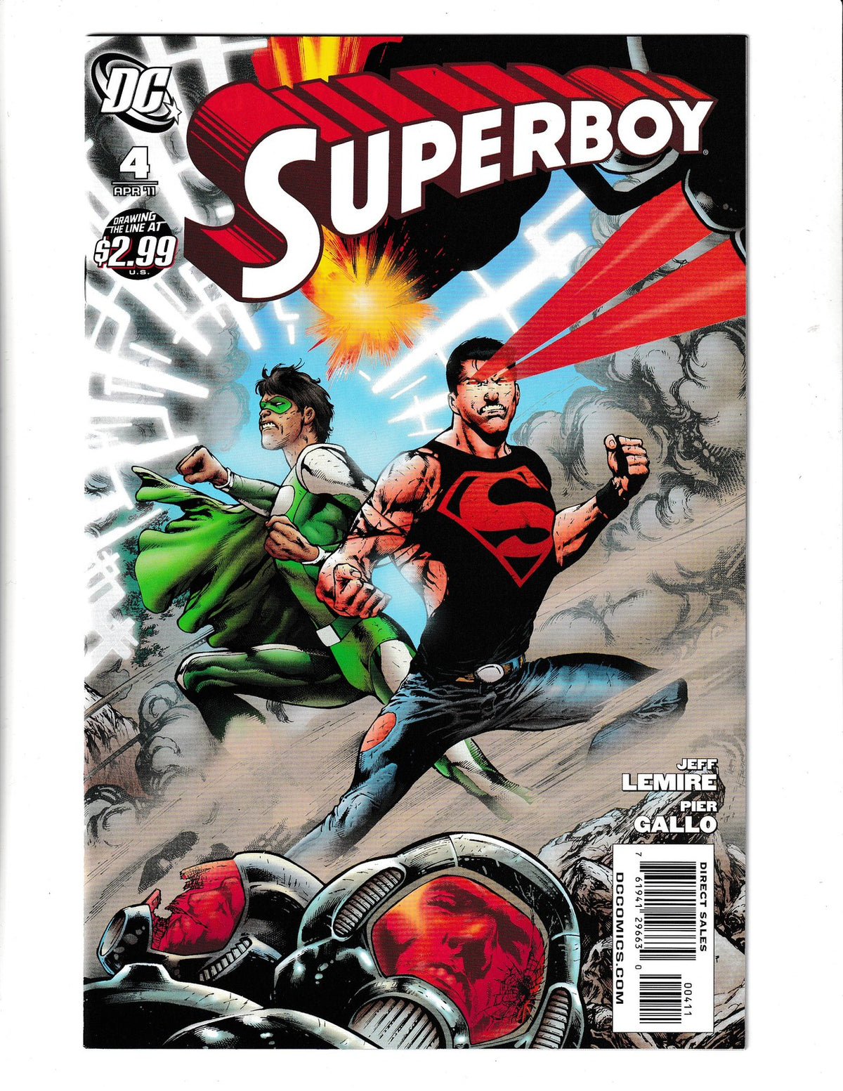Superboy #4 (2011) DC Comics SKU:2758