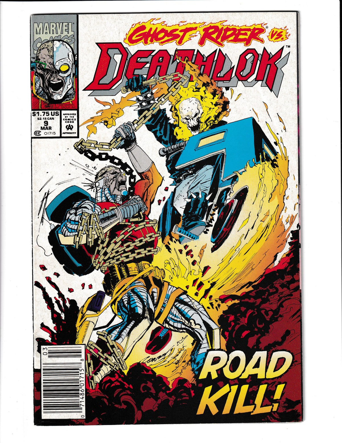 Deathlok #9 (1992) Marvel Comics
