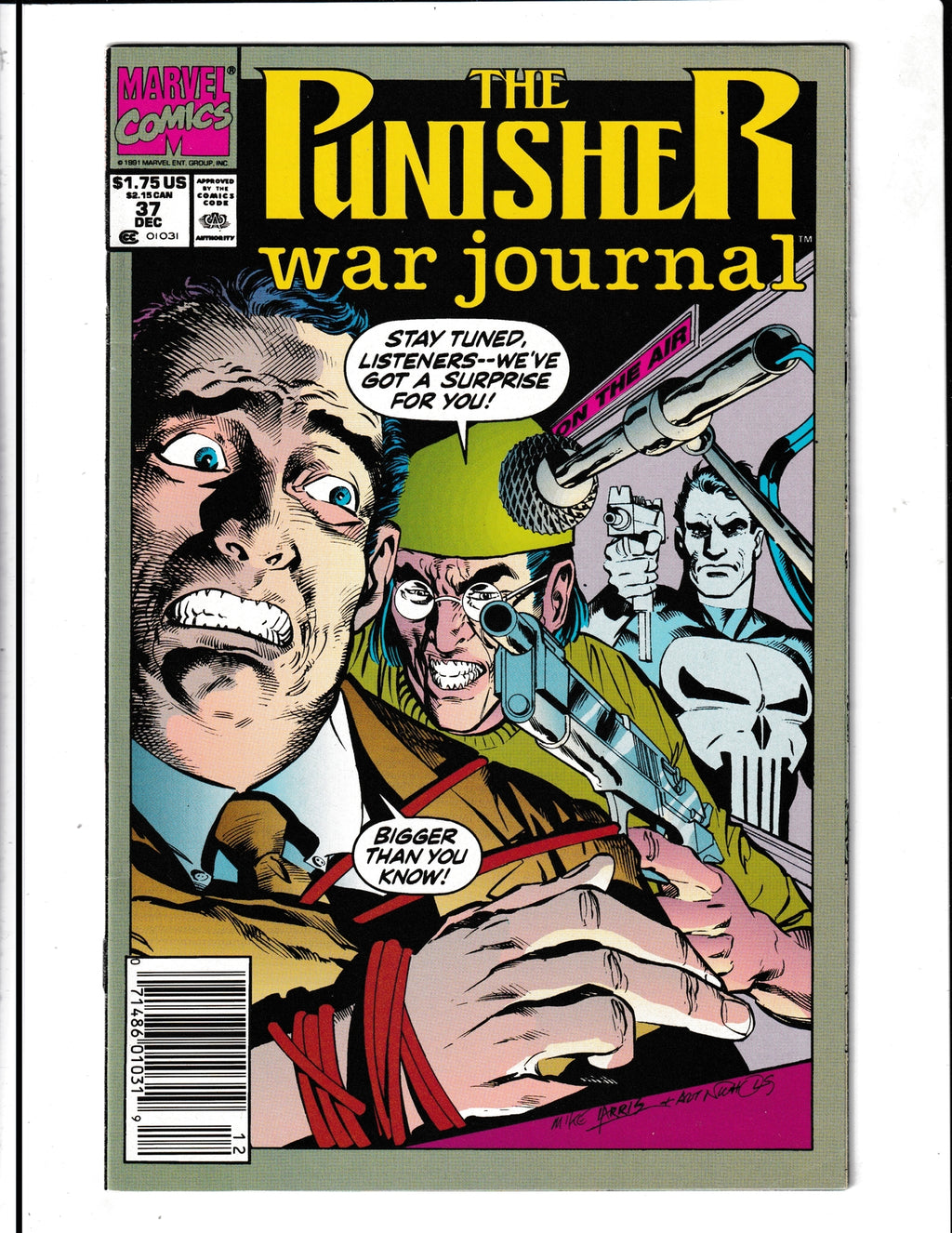 Punisher: War Journal #37 (1991) Marvel Comics SKU:1243