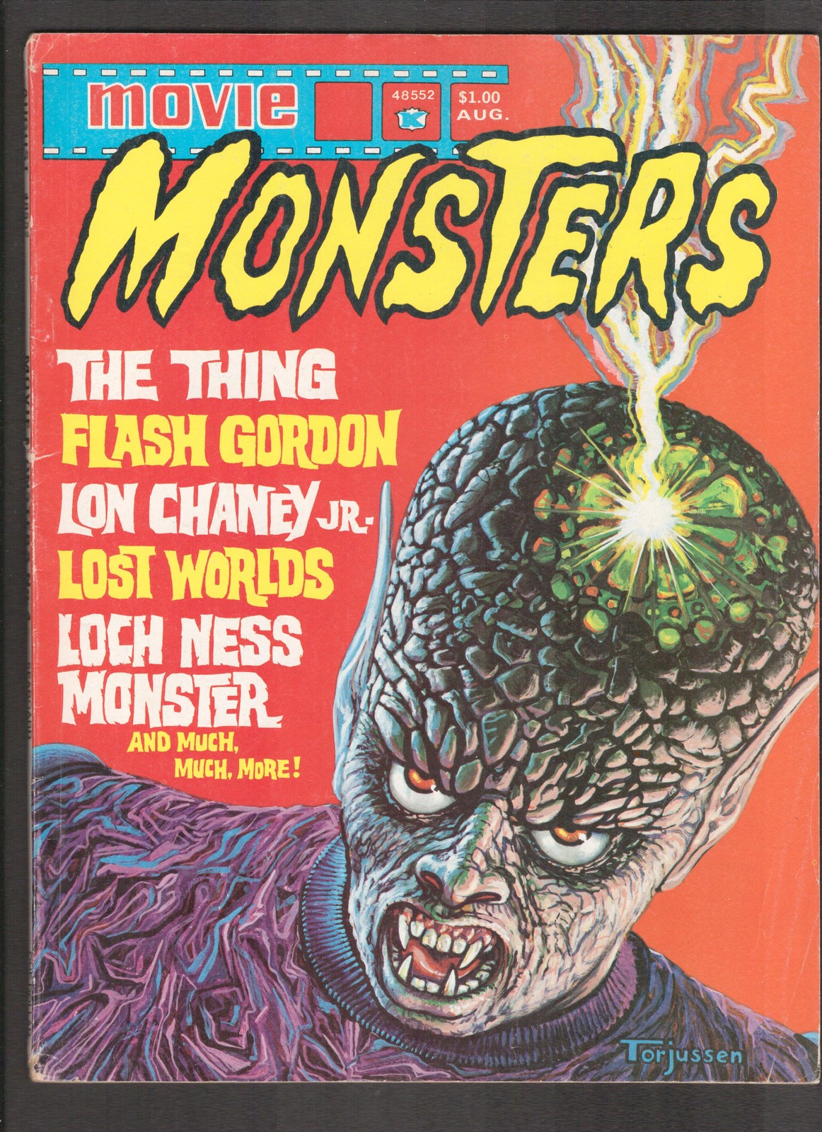 Movie Monsters #4 (1975) George Torjussen Seaboard Comics