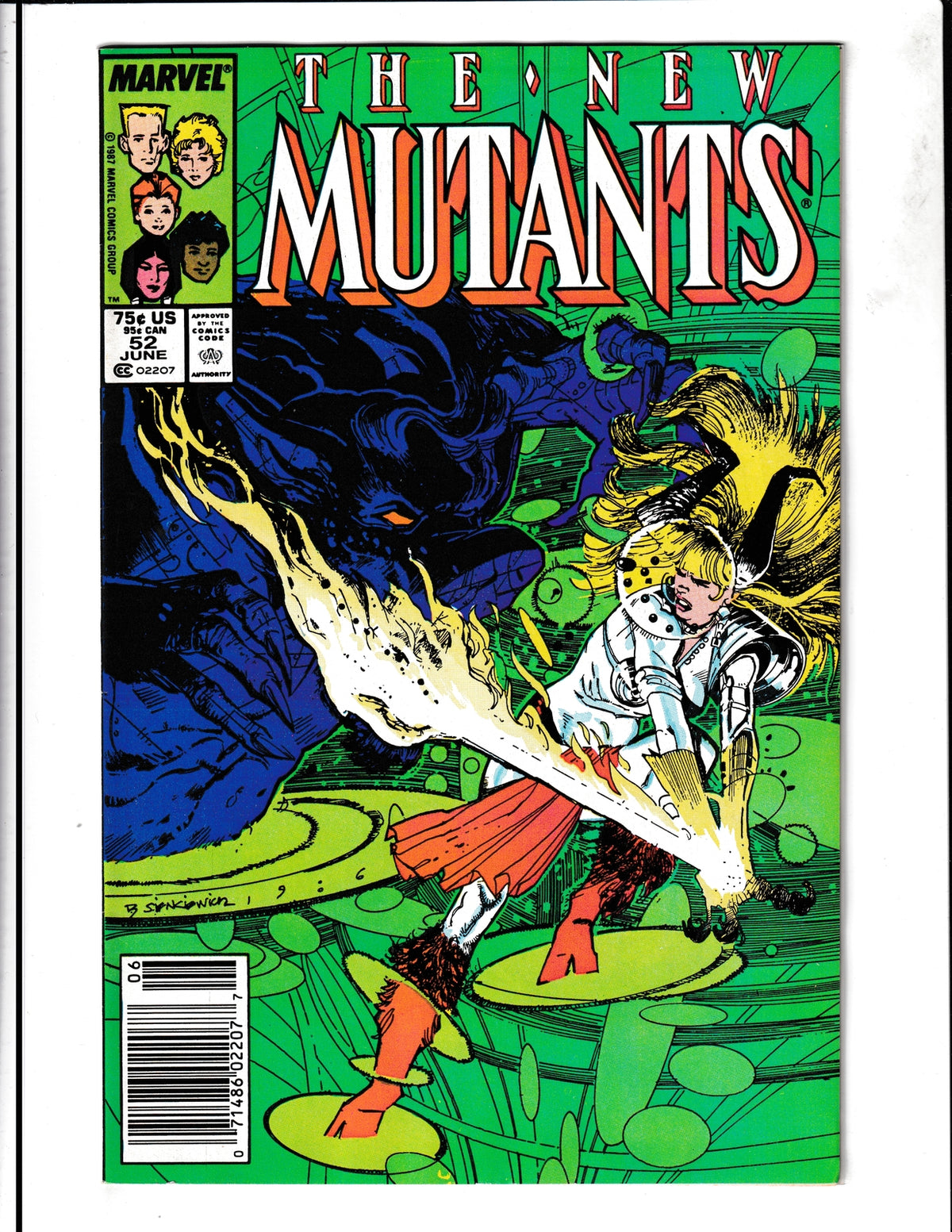 New Mutants #52 (1987) Marvel Comics SKU:1422