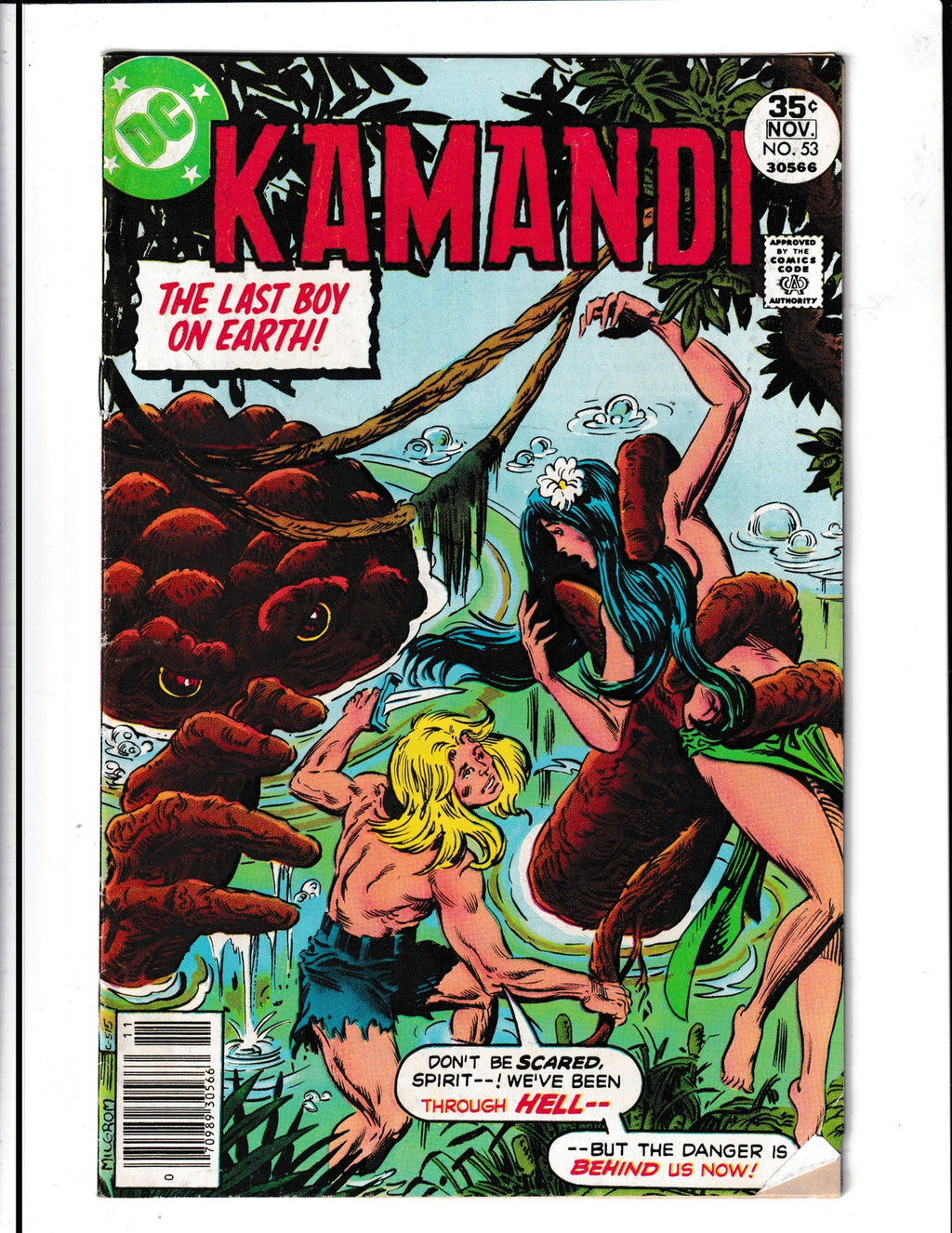 Kamandi, The Last Boy On Earth #53 (1977) DC Comics