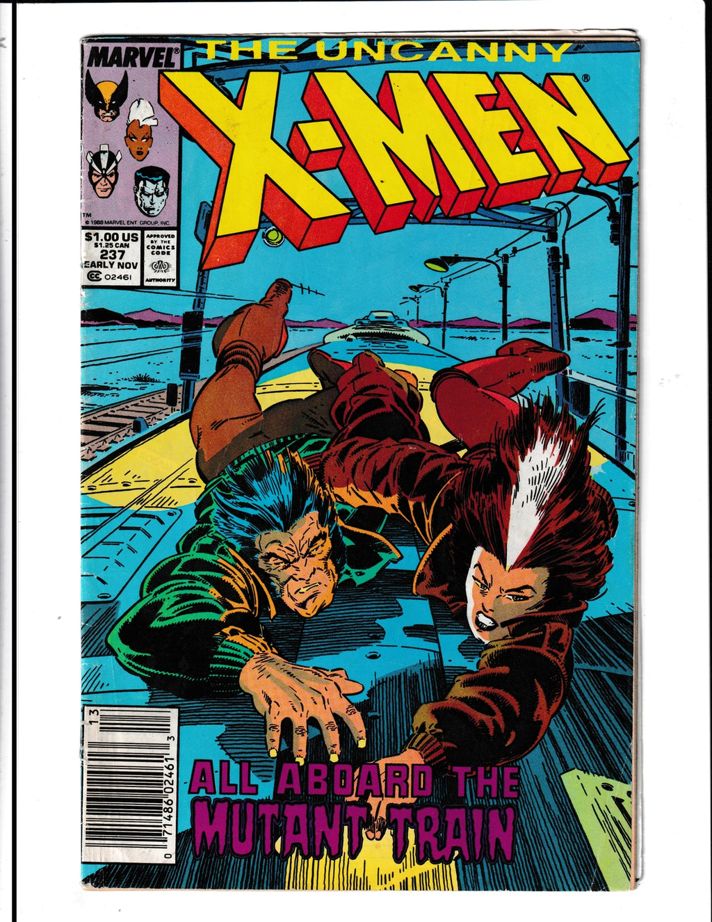 Uncanny X-Men #237 (1988) Marvel Comics SKU:922