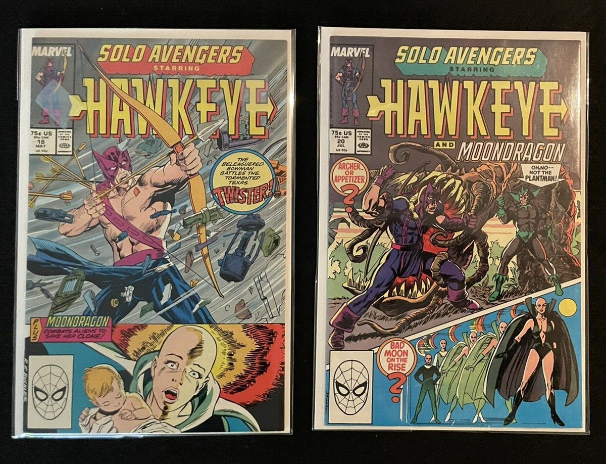 Solo Avengers 1-20 (1987-89) 1st App Trickshot Complete Set Marvel Comics