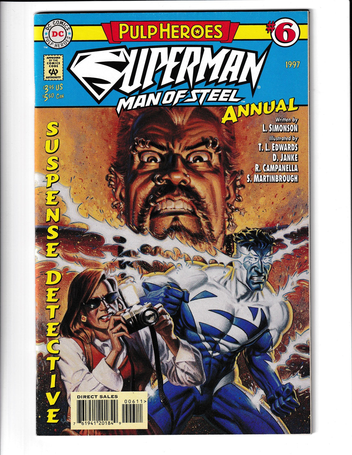 Superman: The Man of Steel Annual #6 (1997) DC Comics
