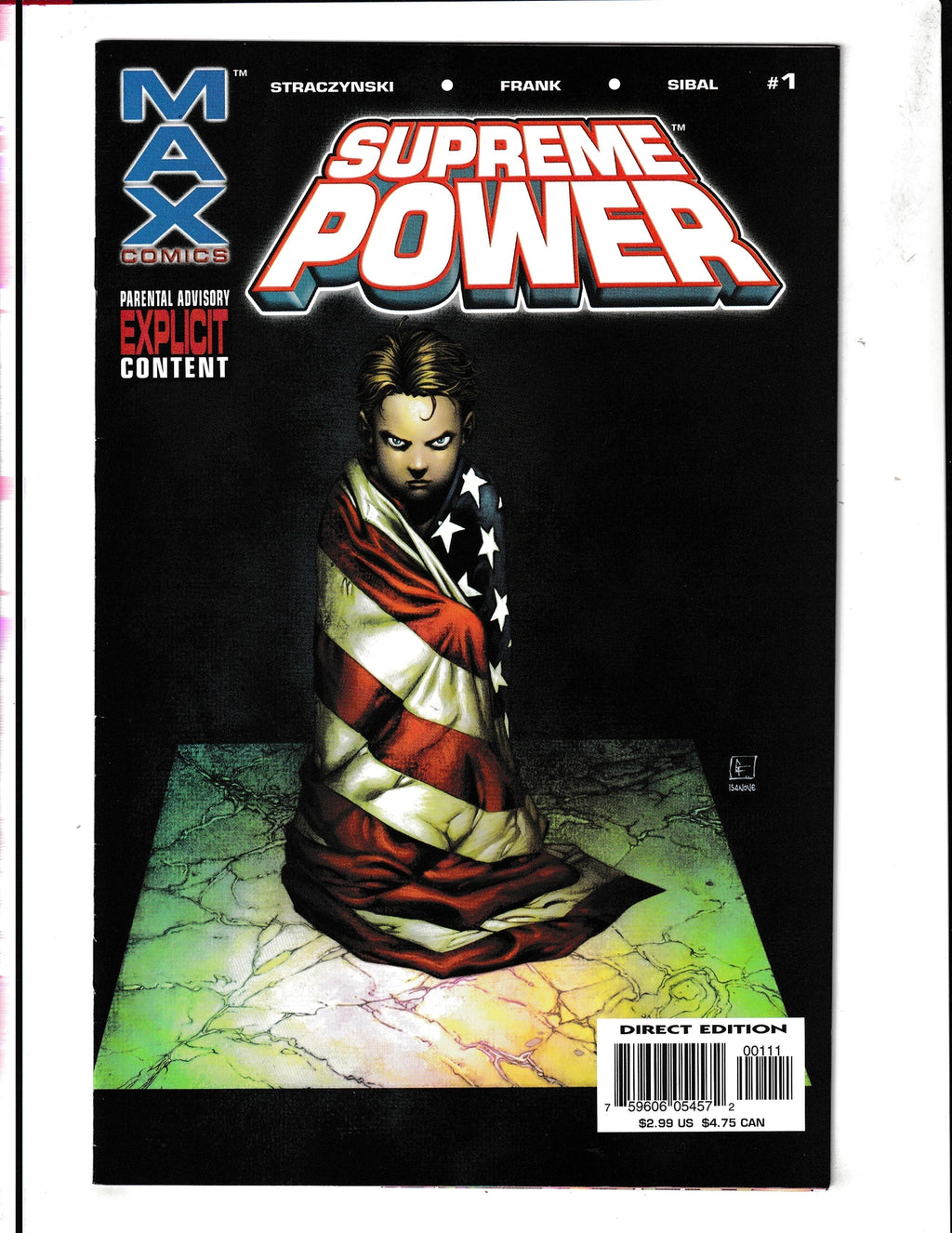 Supreme Power #1 (2003) Max Comics