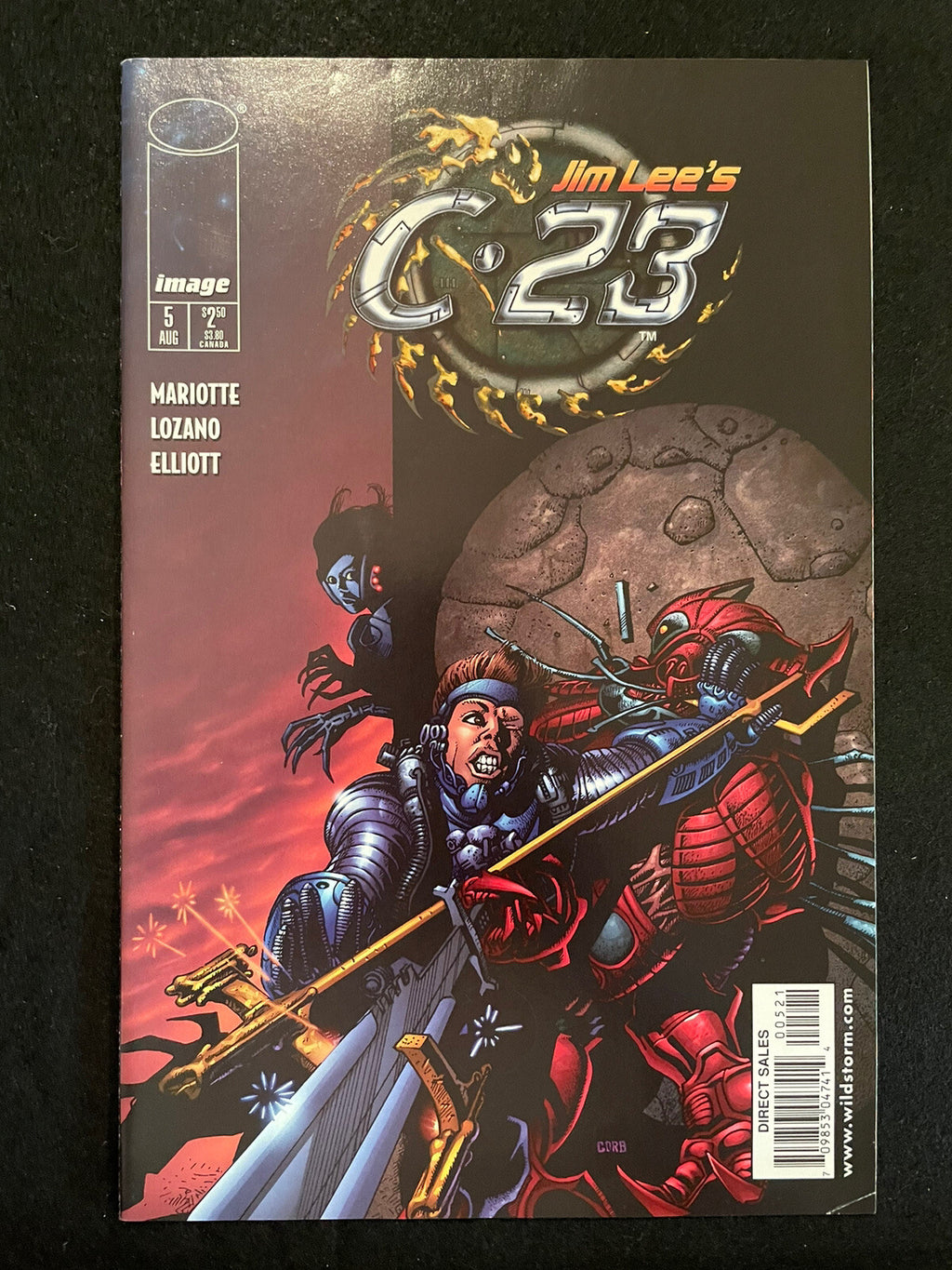 Jim Lee's C-23 #5 (1998) Image Comics