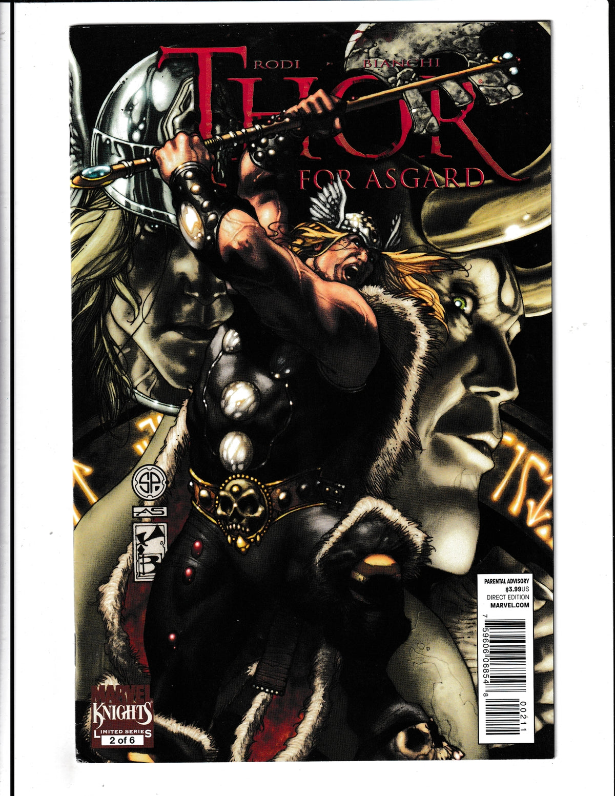 Thor: For Asgard #2 (2010) Marvel Comics