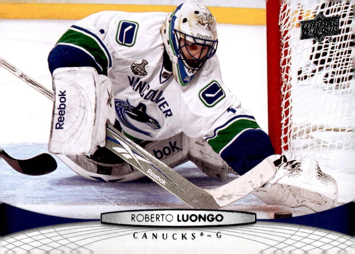 2011-12 Upper Deck #15 Roberto Luongo Hockey Vancouver Canucks