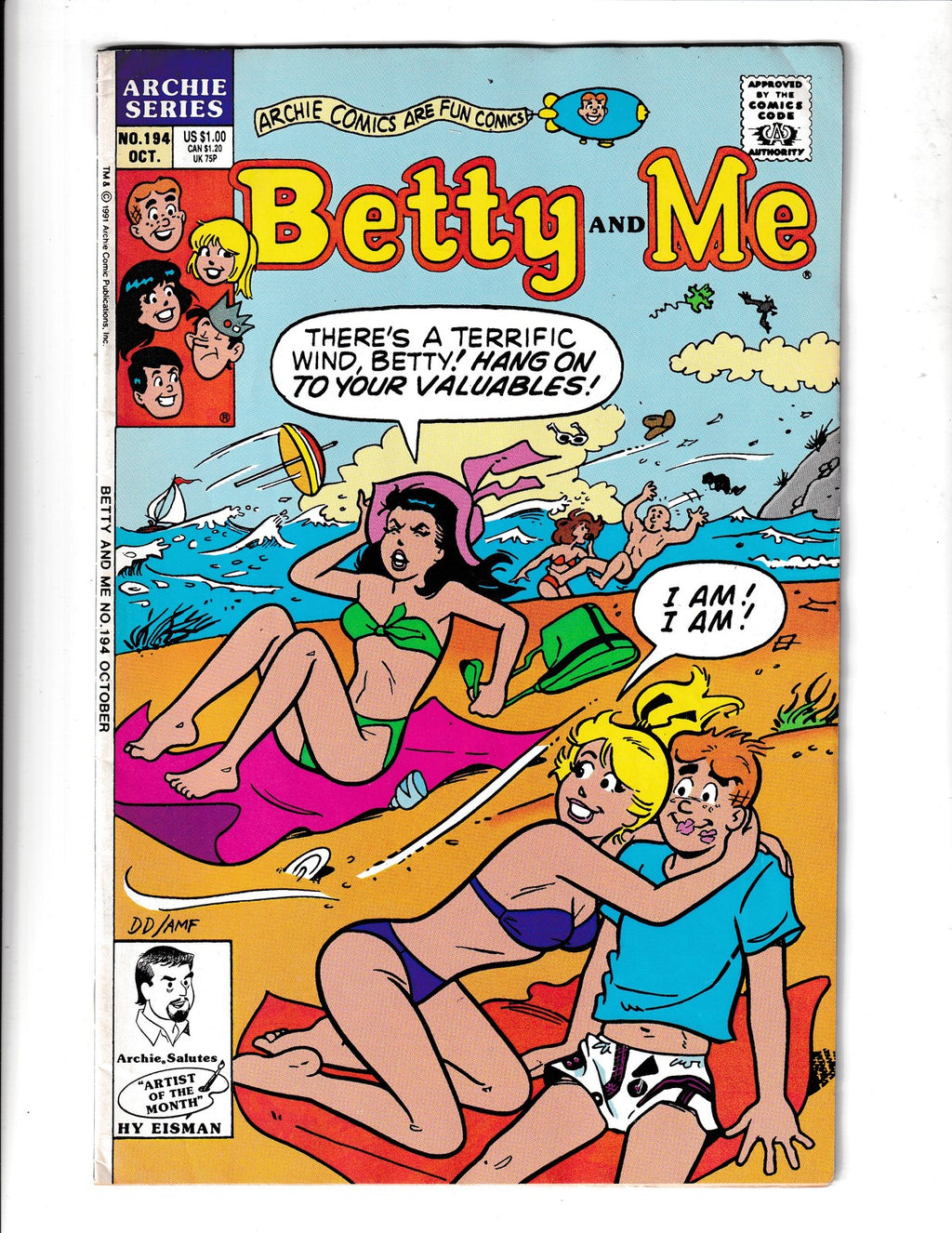 Betty and Me #194 (1991) Archie Comics
