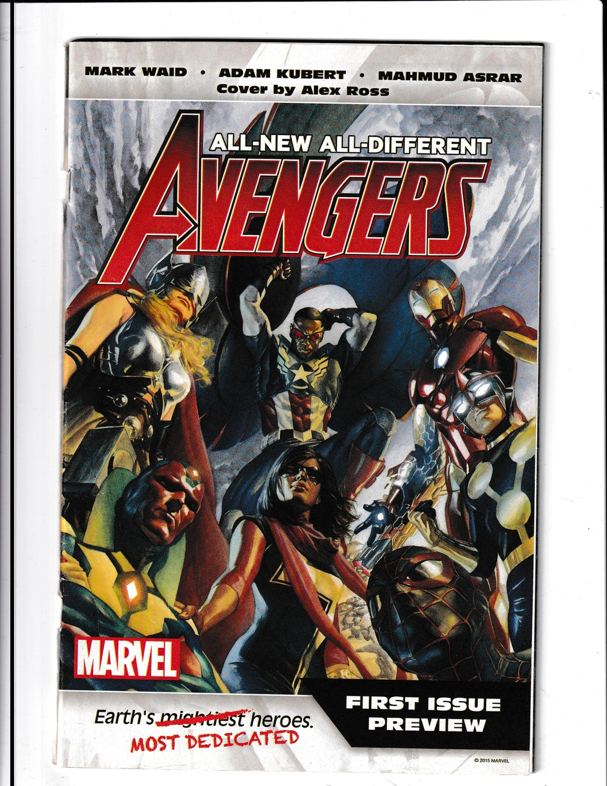 All-New All-Different Avengers First Issue Preview #1 (2016) Marvel Comics