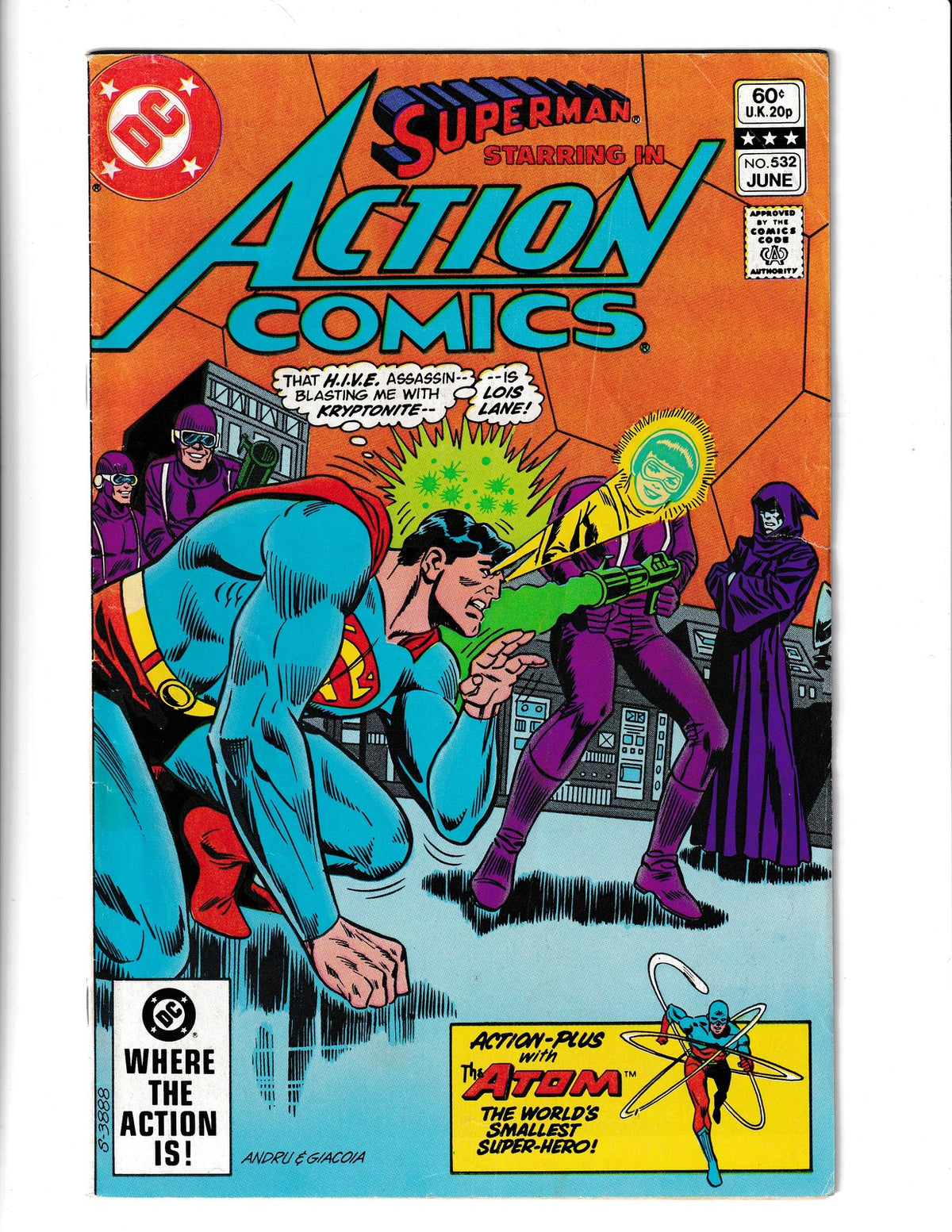 Action Comics #532 (1982) DC Comics SKU:2327