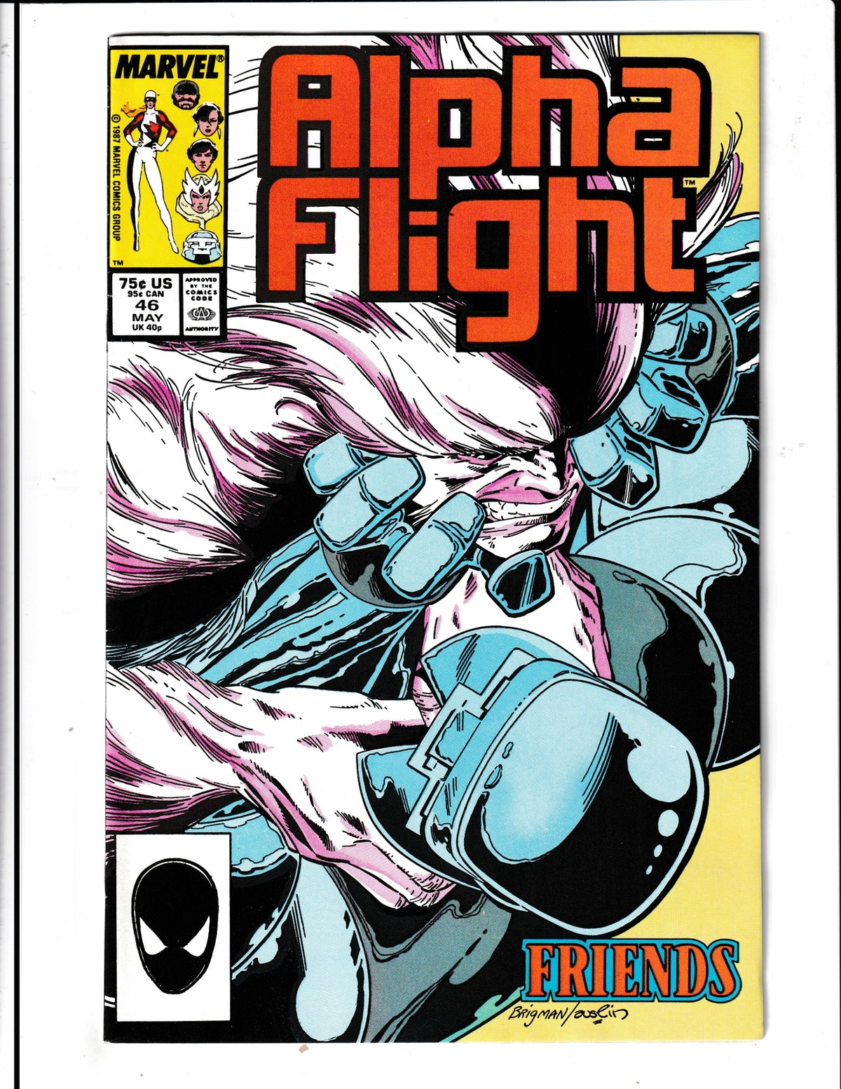 Alpha Flight #46 (1987) Marvel Comics SKU:1122