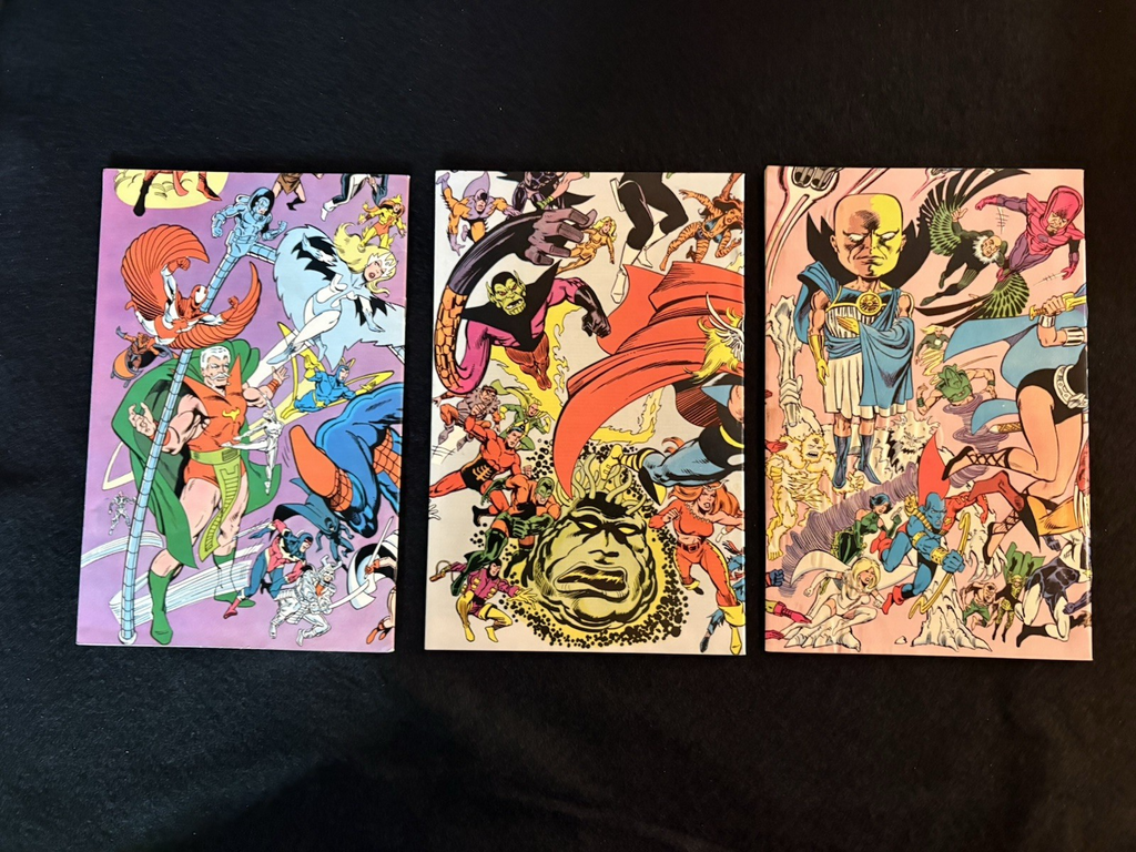 Official Handbook of the Marvel Universe Near Complete Set (14/15) #1-14 1983-84