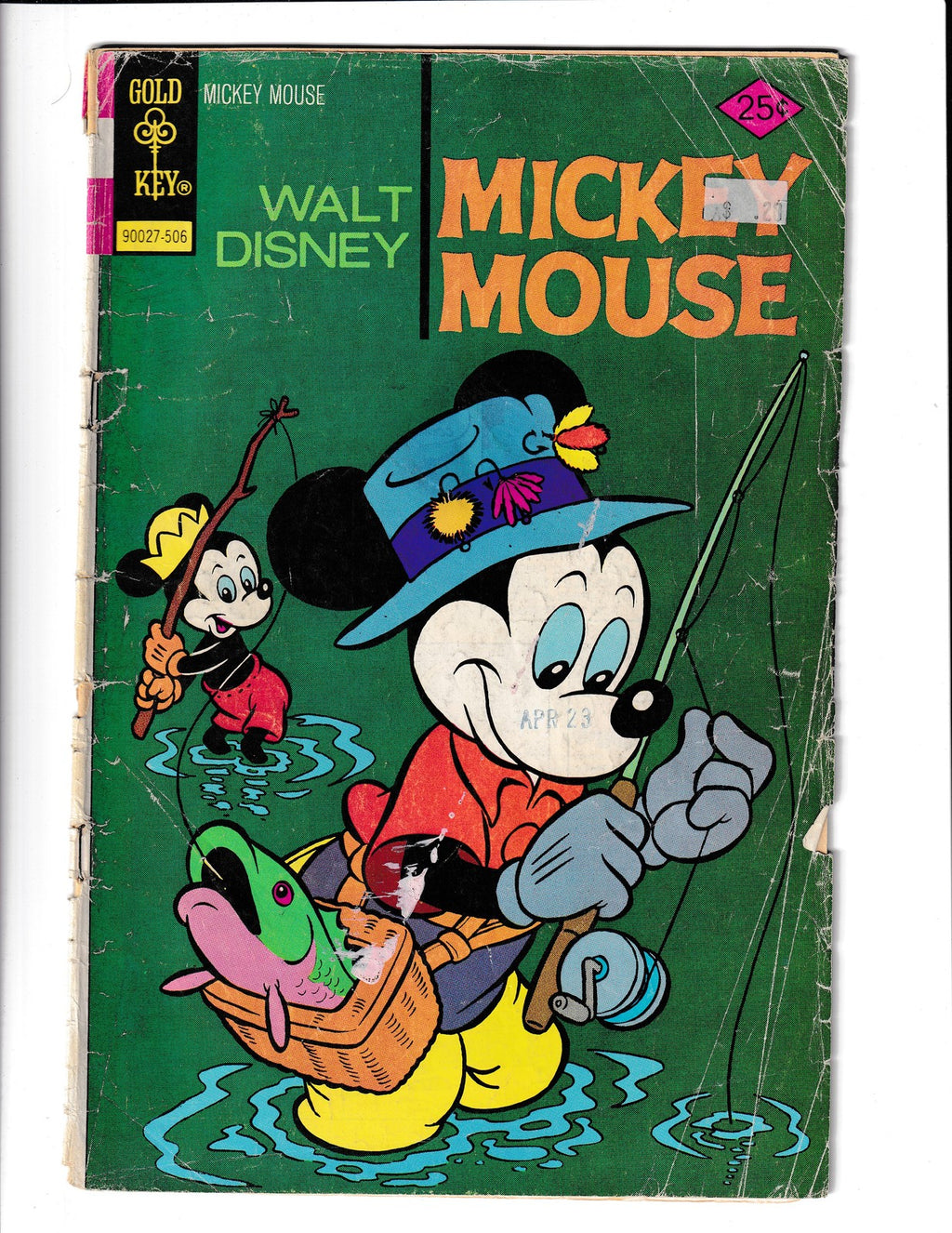Mickey Mouse #156 (1975) Low Grade Gold Key Comics