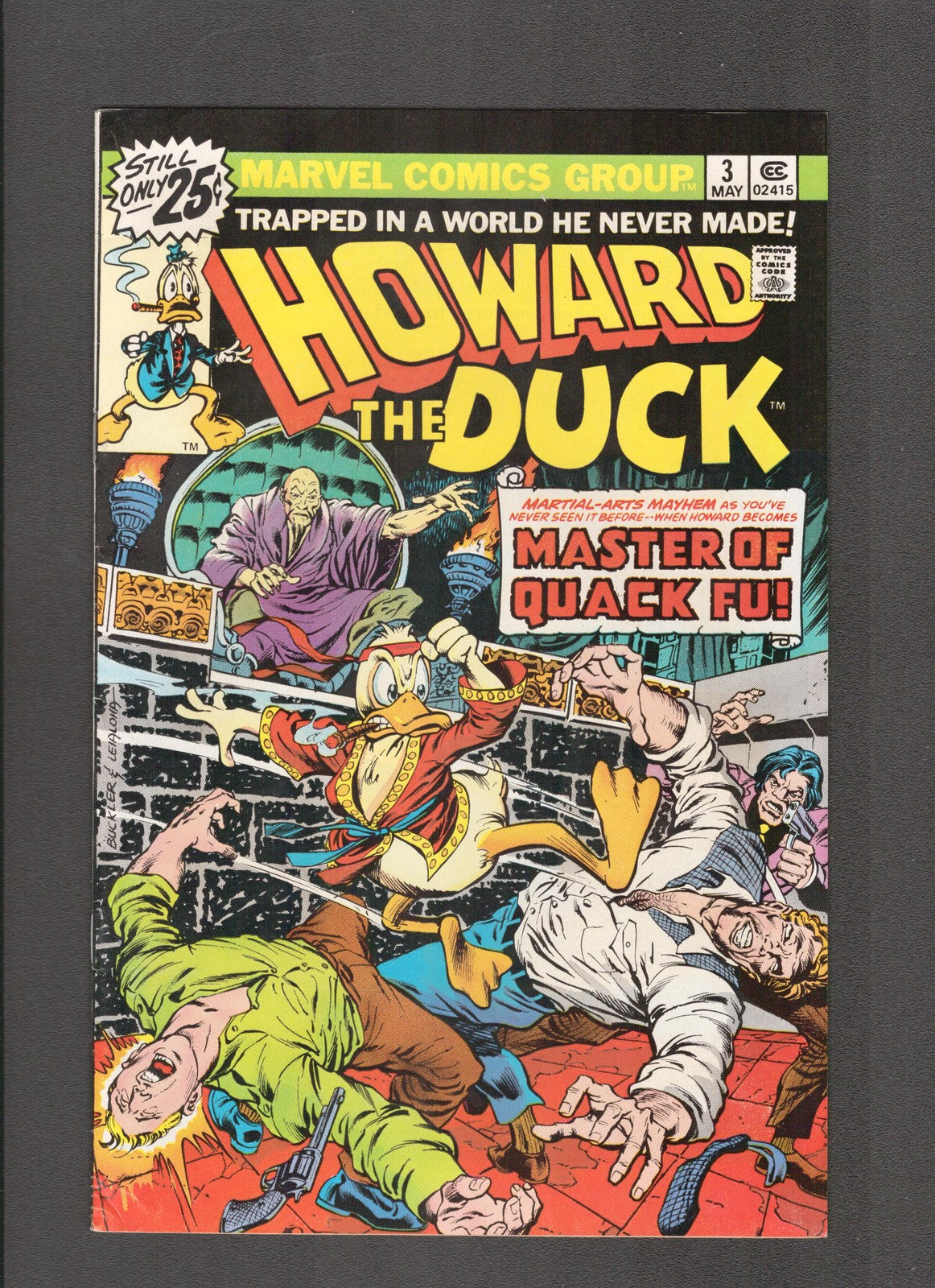 Howard the Duck #3 (1976) Buscema/Buckler Art Marvel Comics