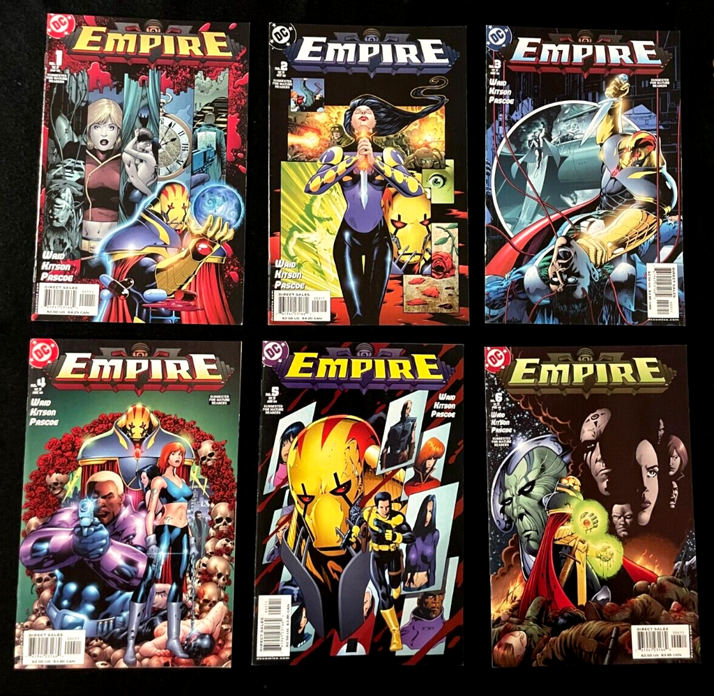 Empire - Complete Set of 6 #1-6 (2003/04) DC Comics