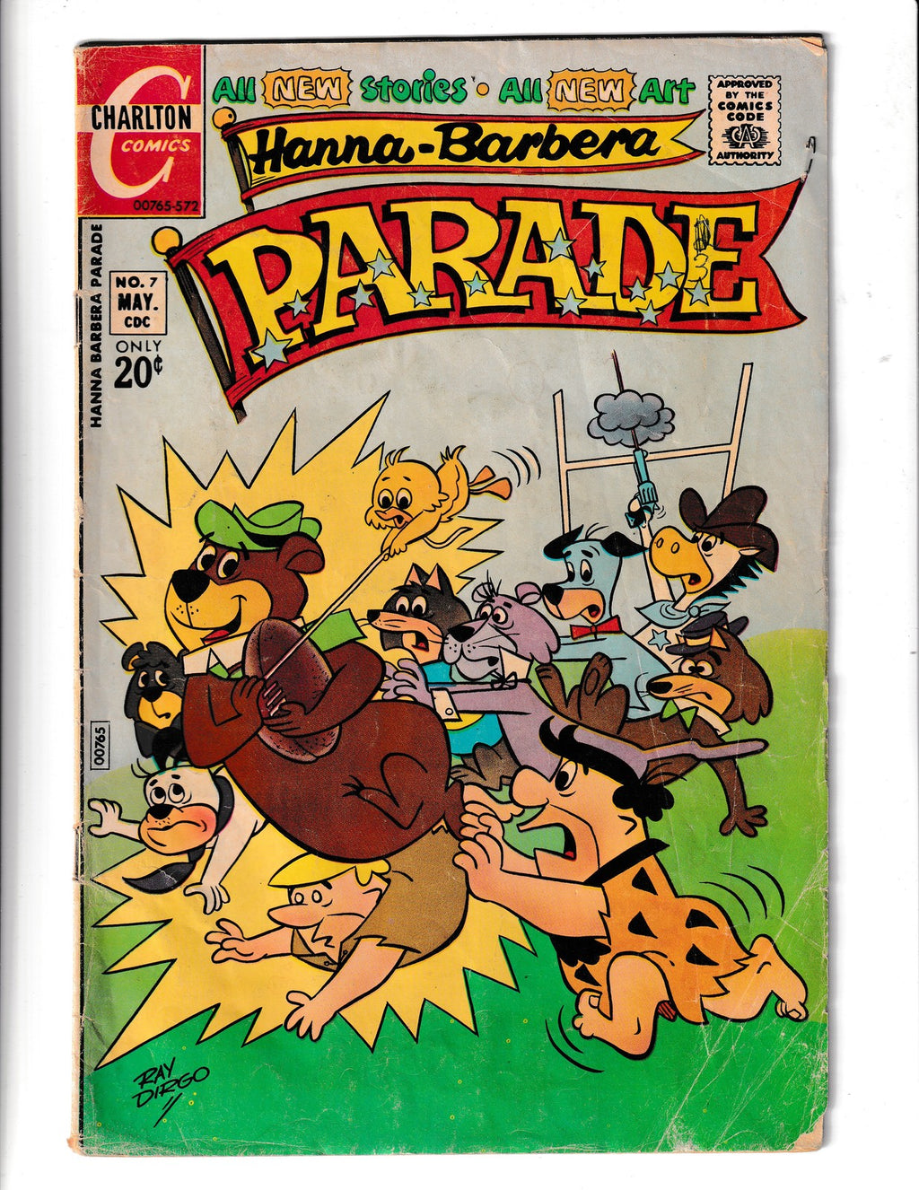 Hanna-Barbera Parade #7 (1972) Chralton Comics