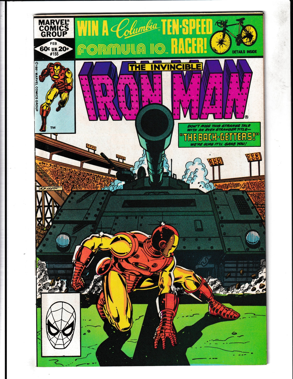 Iron Man #155 (1982) 1st App of Piggy Marvel Comics