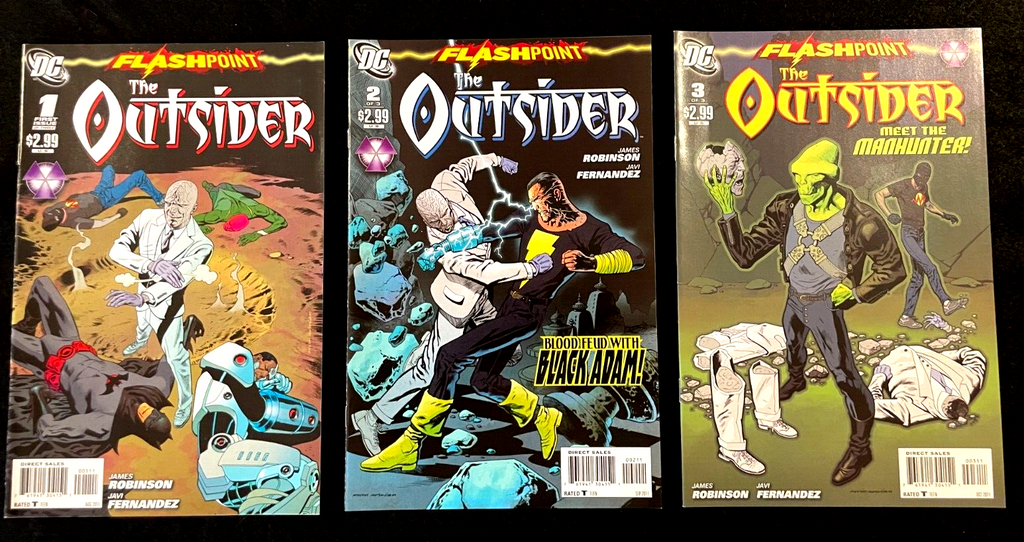 Flashpoint: The Outsider #1-3 (2011) DC Comics