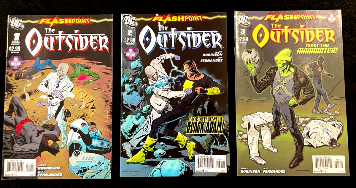 Flashpoint: The Outsider #1-3 (2011) DC Comics