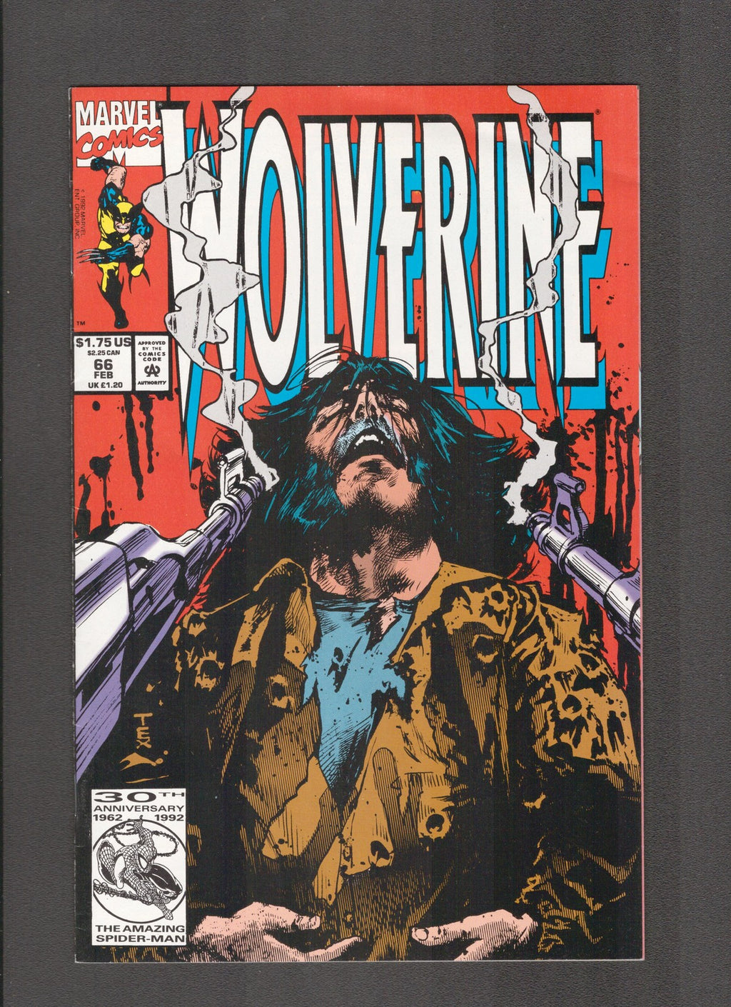 Wolverine #66 (1993) Larry Hama, Marc Texeira Marvel Comics