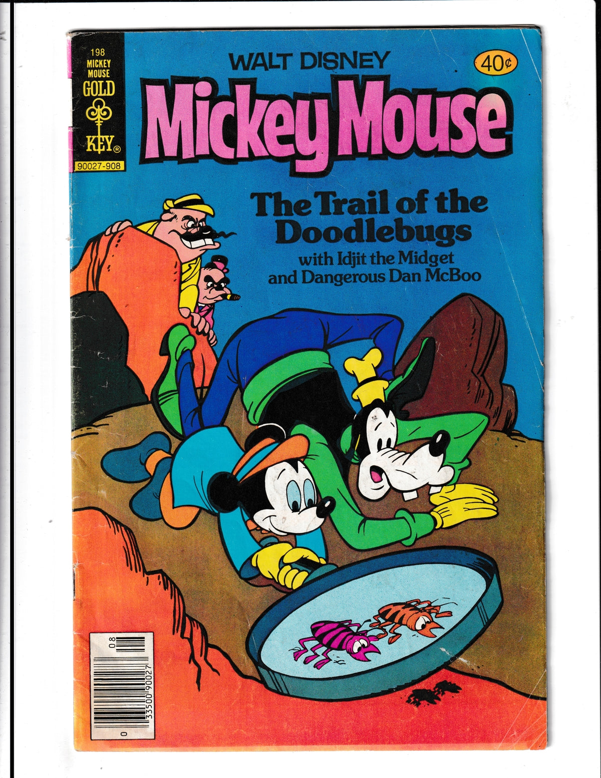 Mickey Mouse #198 (1979) Gold Key Comics SKU:843