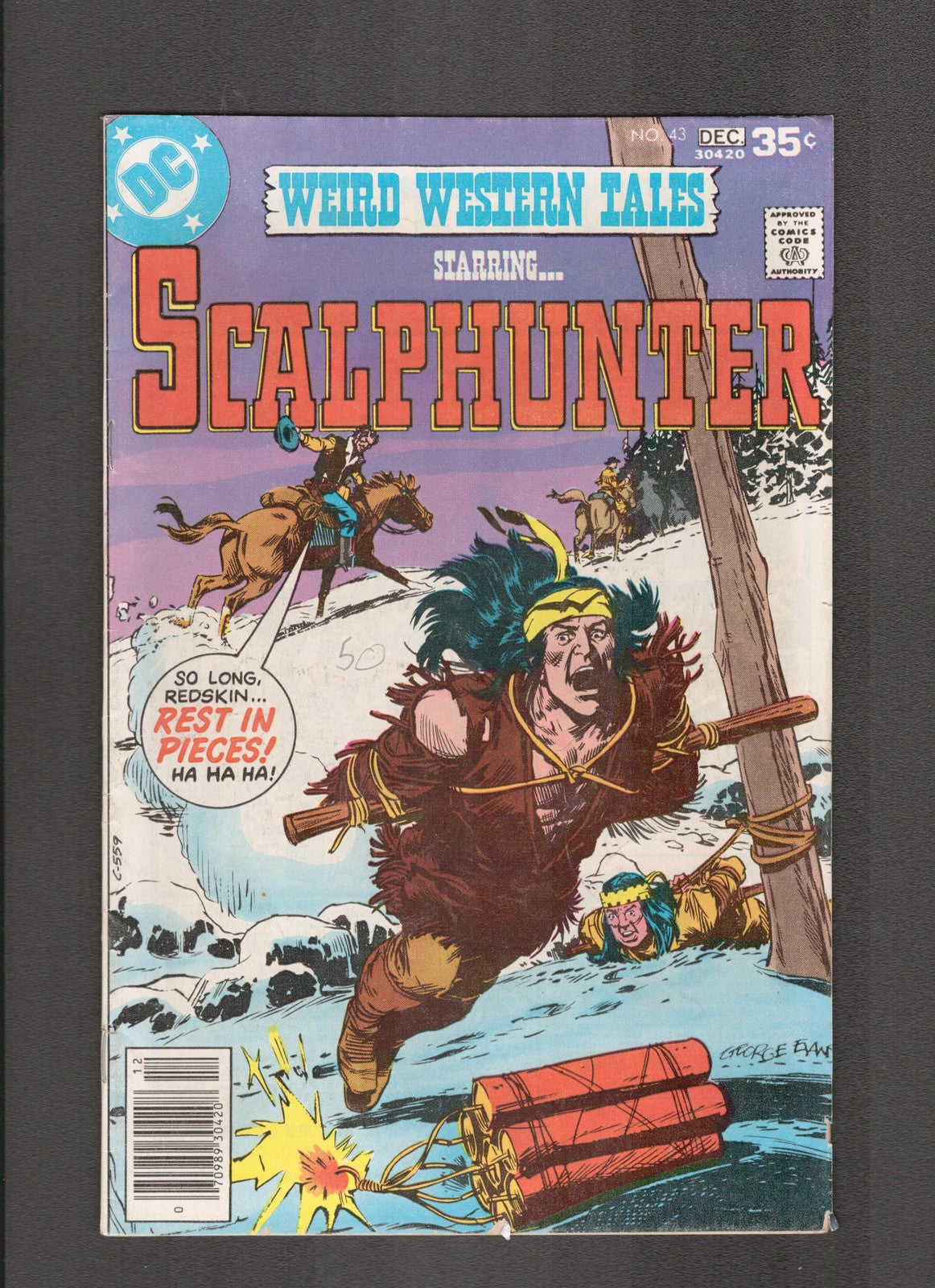 Weird Western Tales #43 (1977) Dick Ayers, George Evans DC Comics