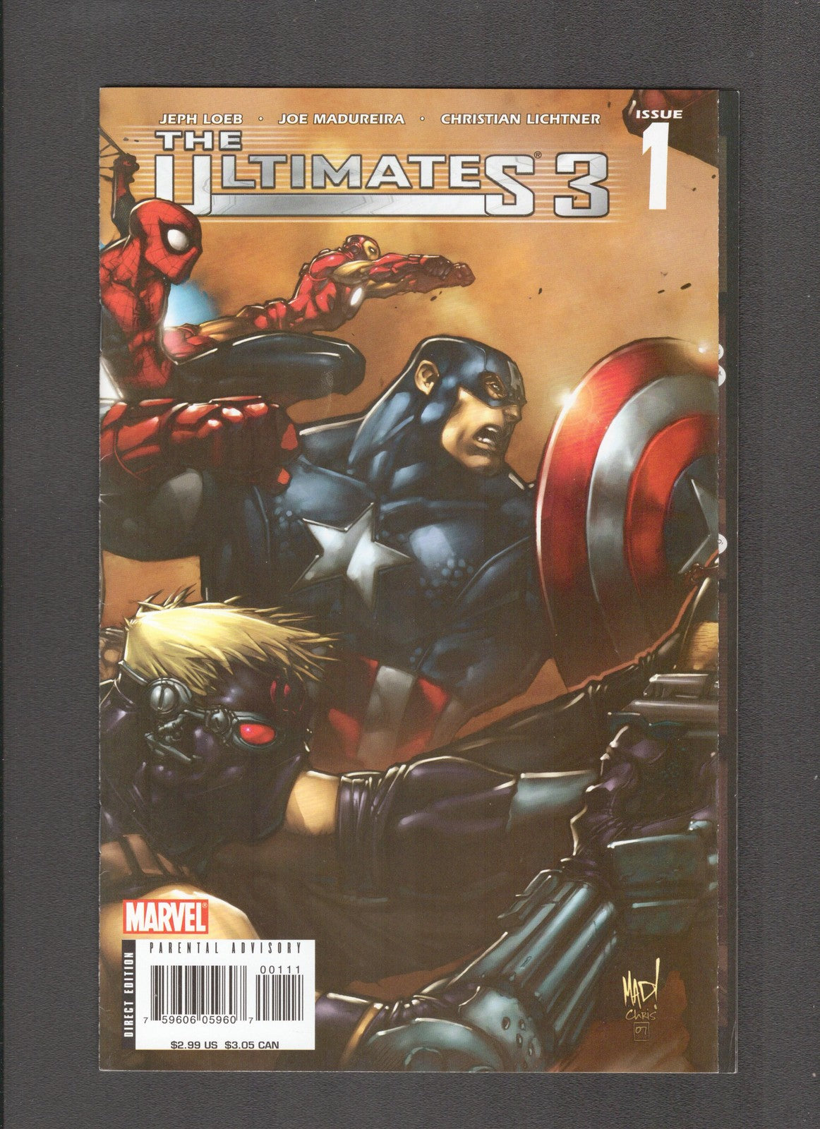 Ultimates 3 #1 (2008) Gatefold Heroes Variant Marvel Comics