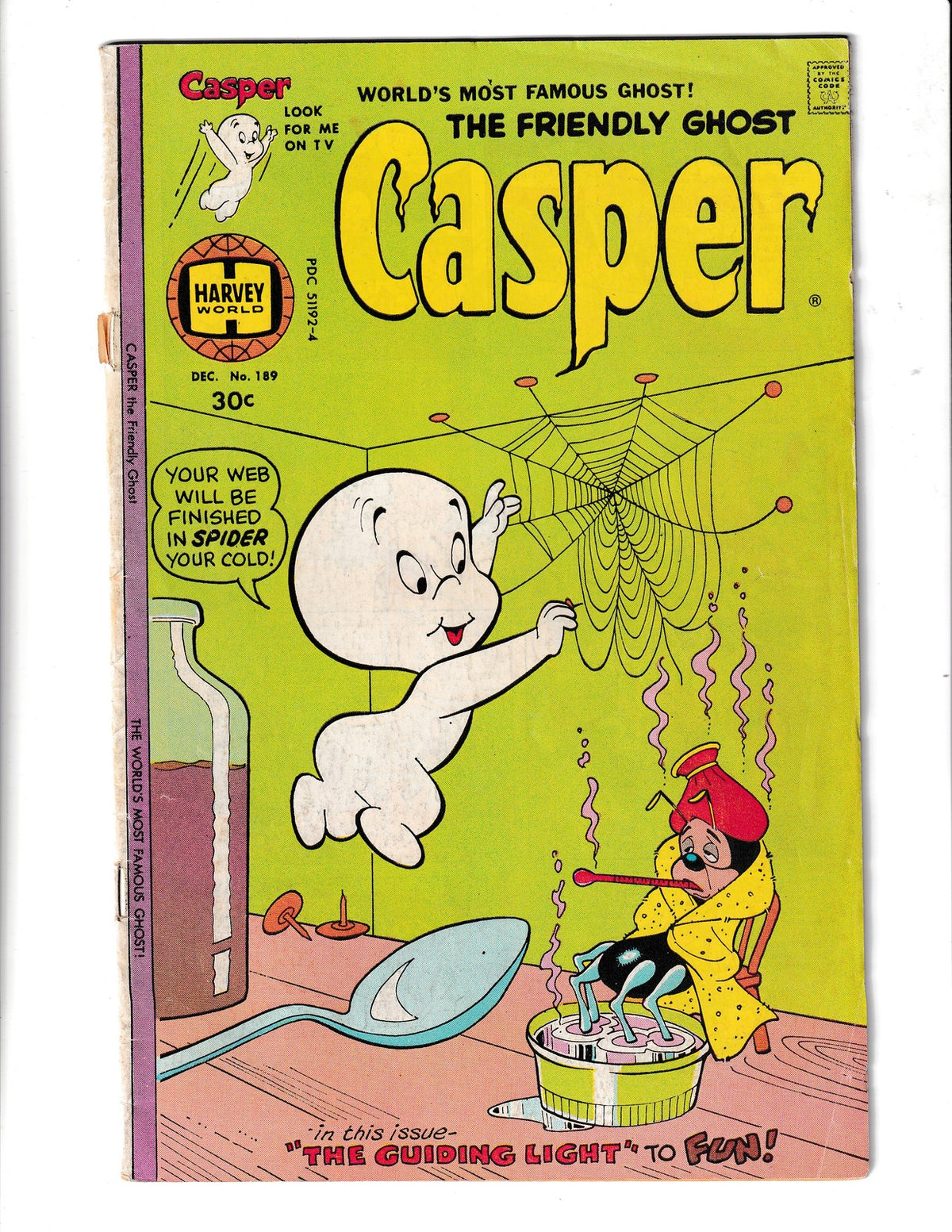 Friendly Ghost, Casper #189 (1976) Harvey Comics