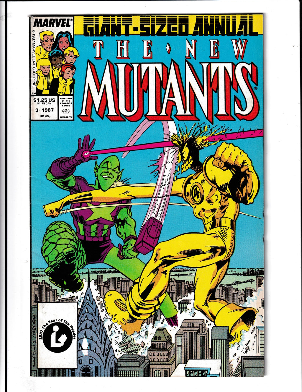 New Mutants Annual #3 (1987) Marvel Comics