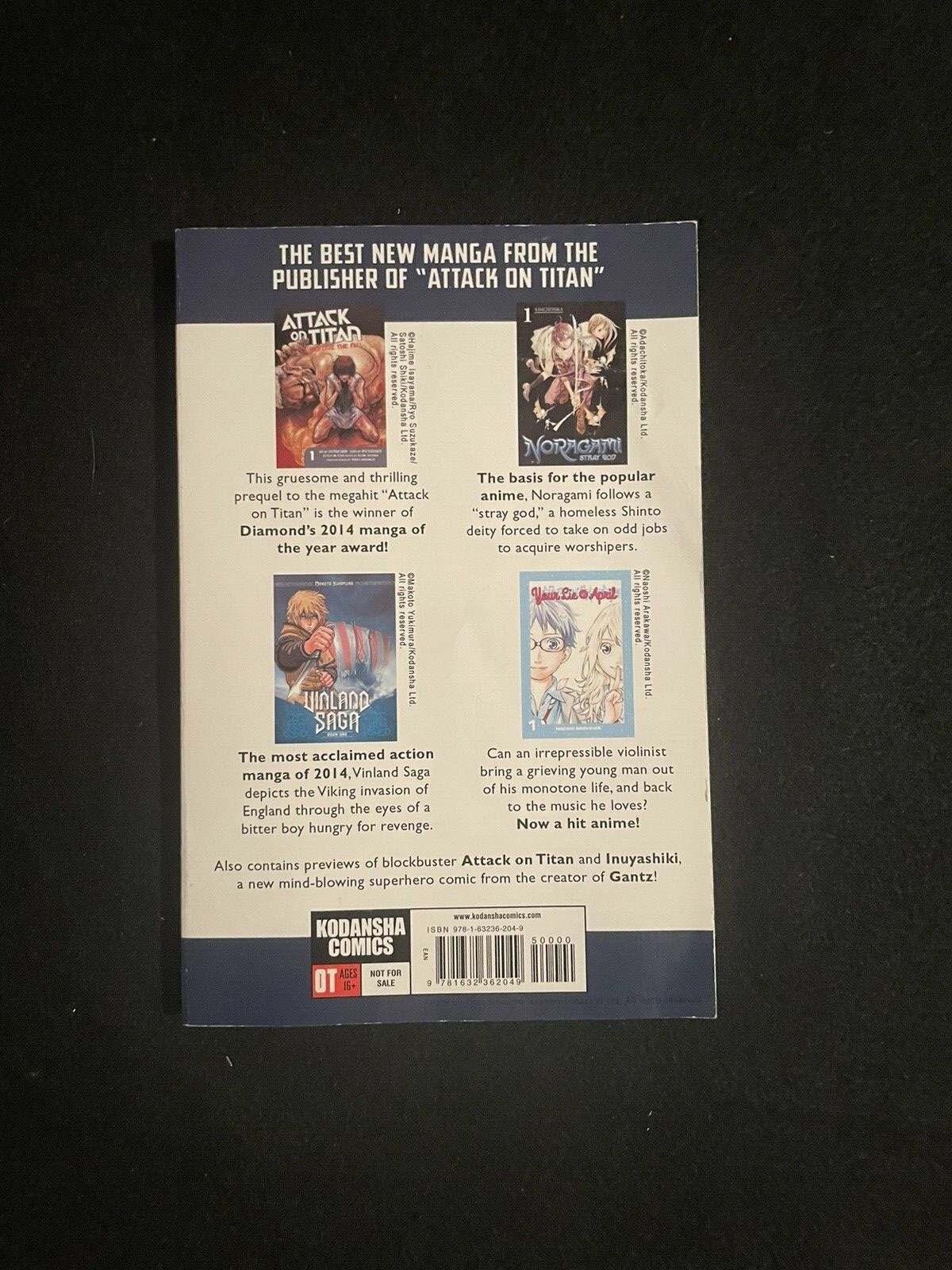 Attack On Titan Free Comic Book Day 2015