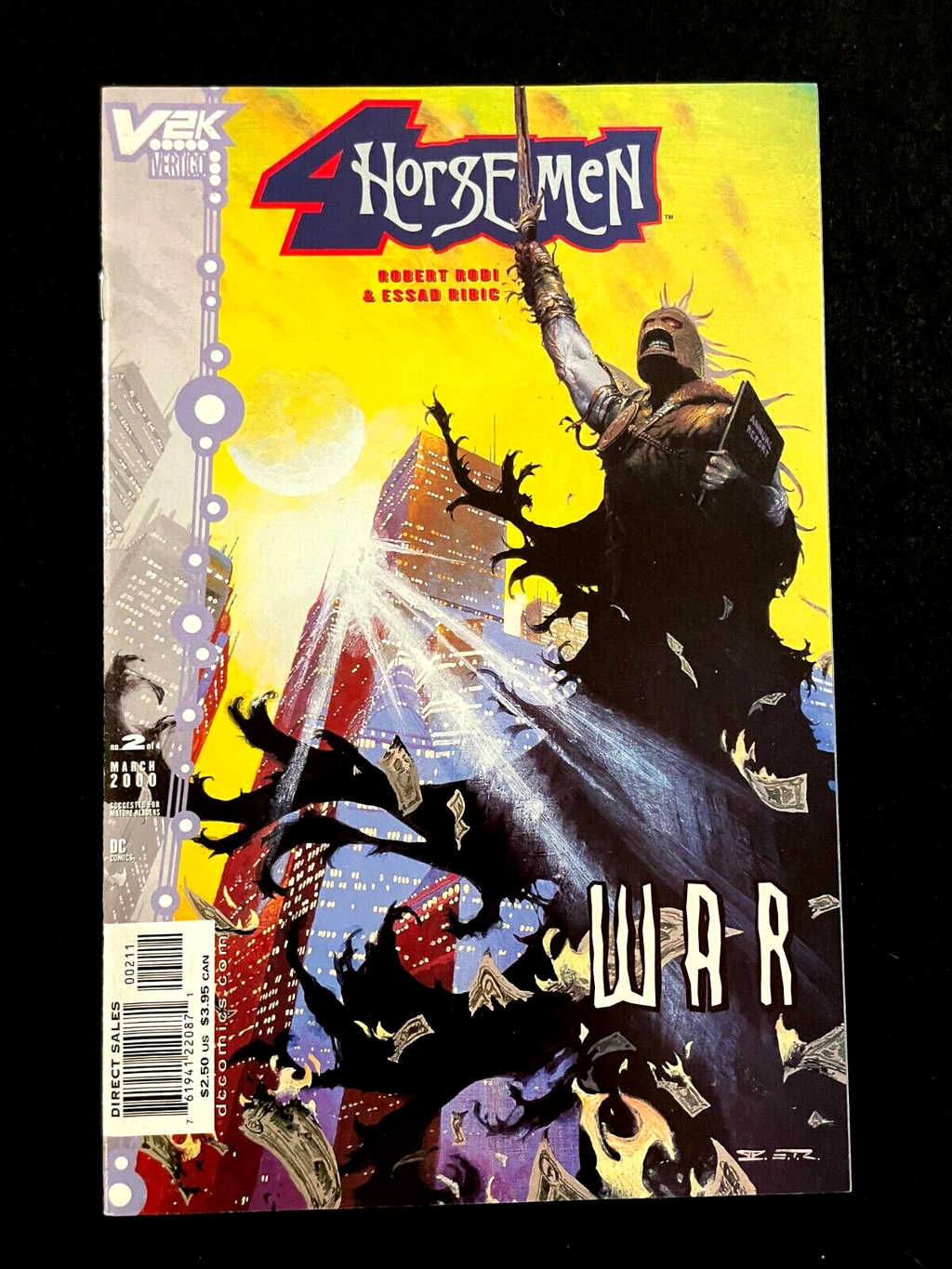 Four Horsemen - Complete Set of 4 #1-4 (2000) Vertigo Comics