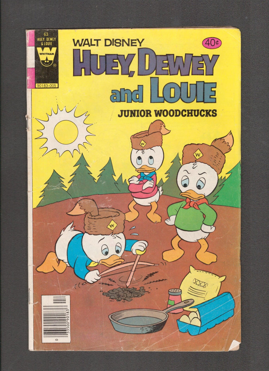 Huey, Dewey, and Louie: Junior Woodchucks #63 (1980) Gold Key Comics