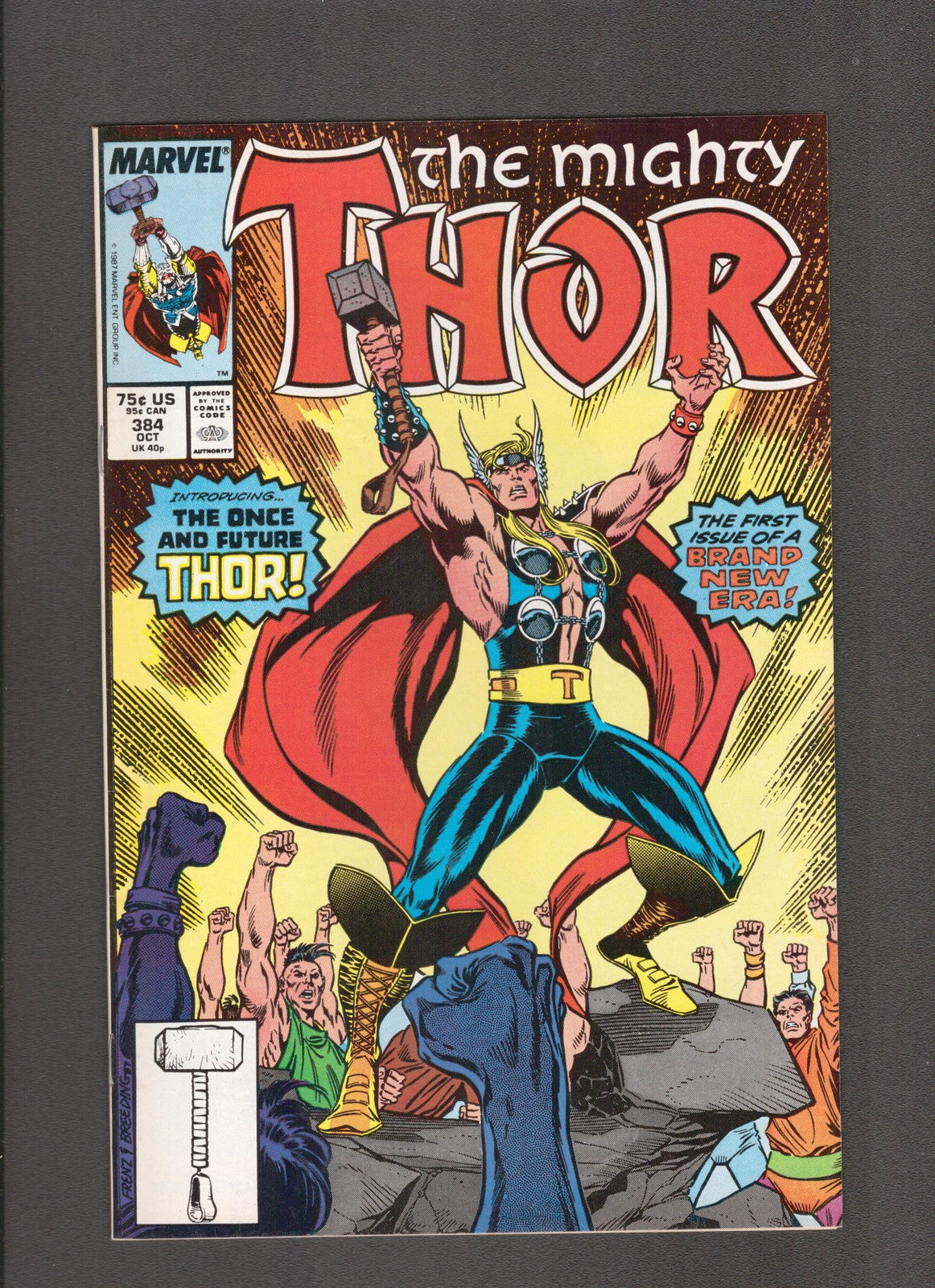 Thor #384 (1987) Dargo Kthor Marvel Comics