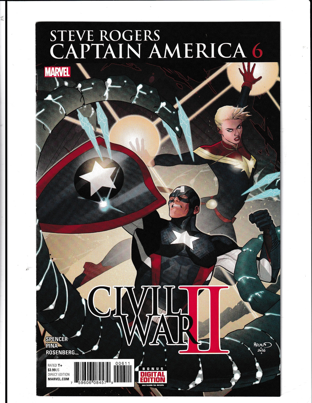 Captain America: Steve Rogers #6 (2016) High Grade Marvel Comics